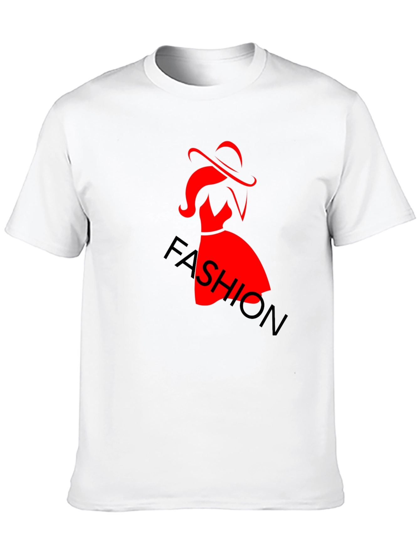 Fashion Tee: Stylish Silhouette Graphic Print