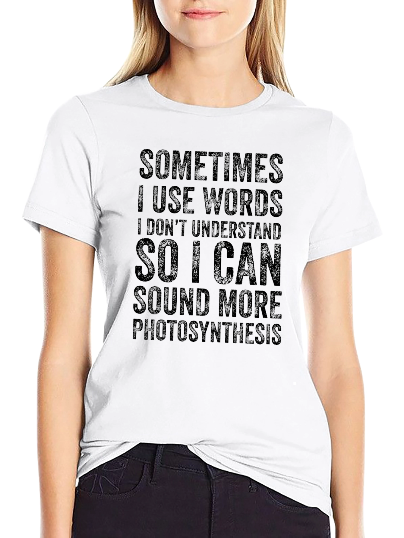 Funny Photosynthesis Sarcastic Graphic T-Shirt