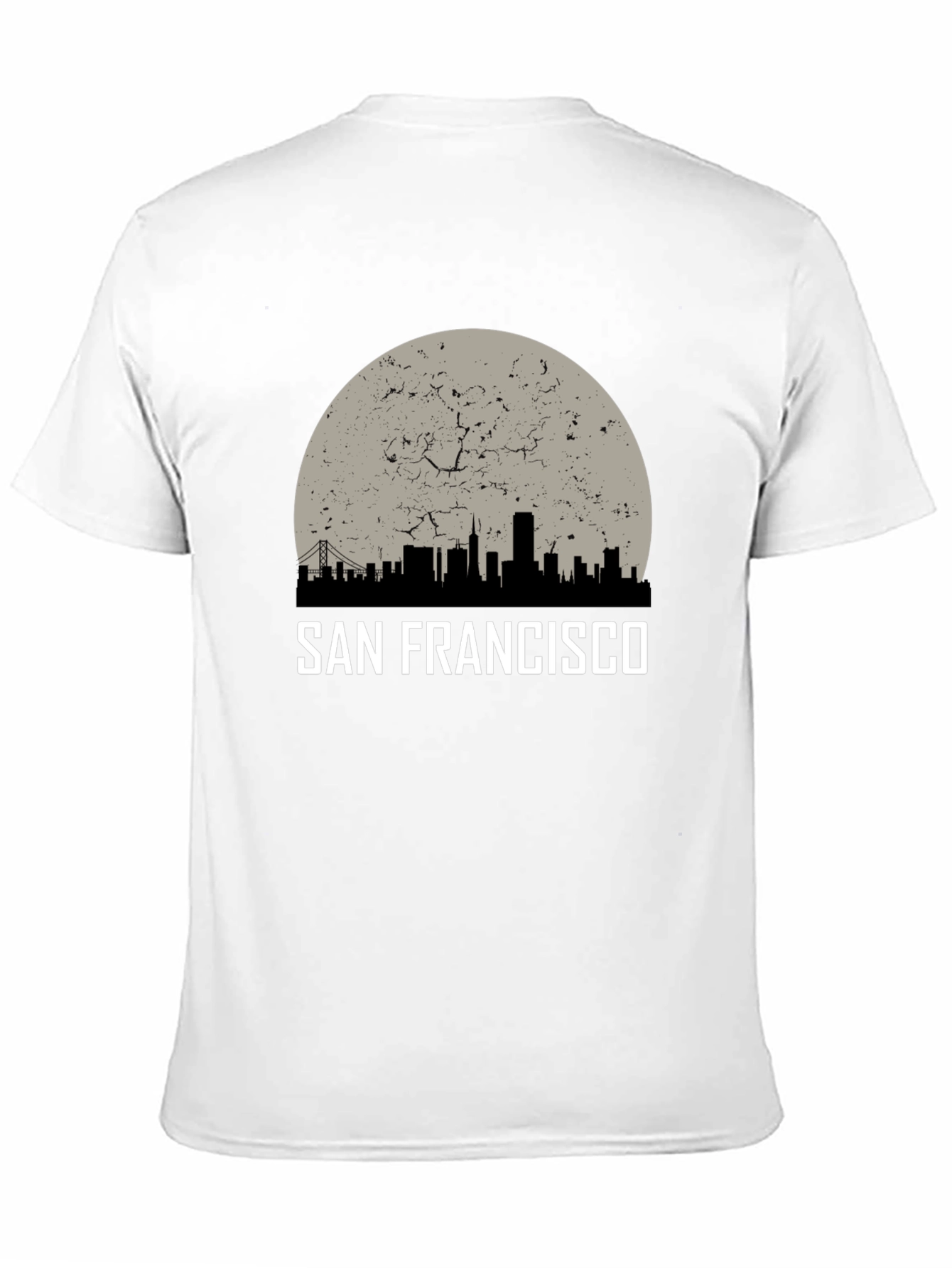 San Francisco Skyline Graphic Tee - Black
