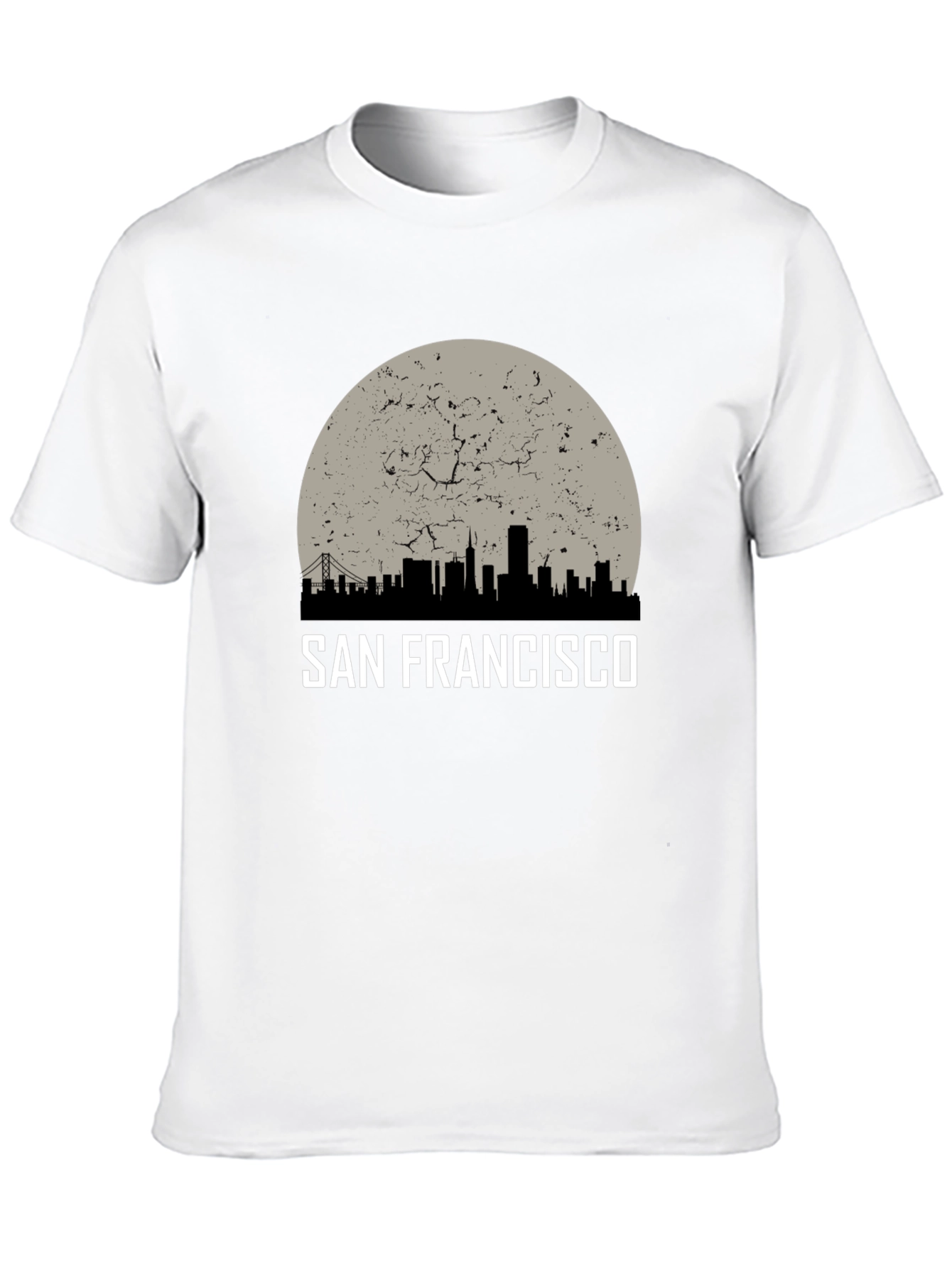 San Francisco Skyline Graphic Tee - Black