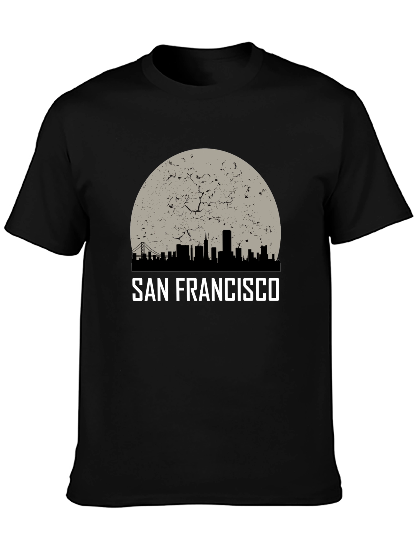 San Francisco Skyline Graphic Tee - Black