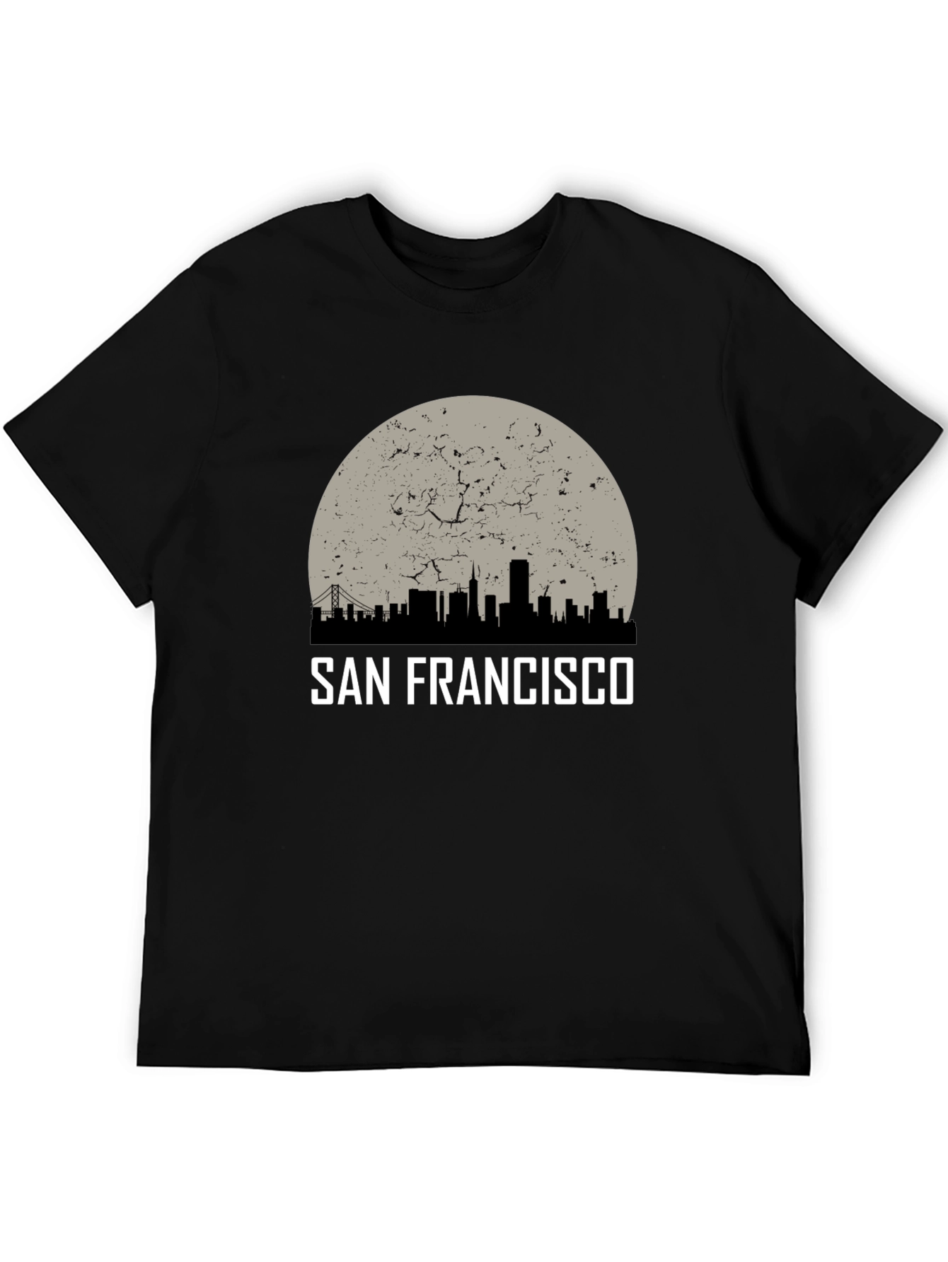San Francisco Skyline Graphic Tee - Black