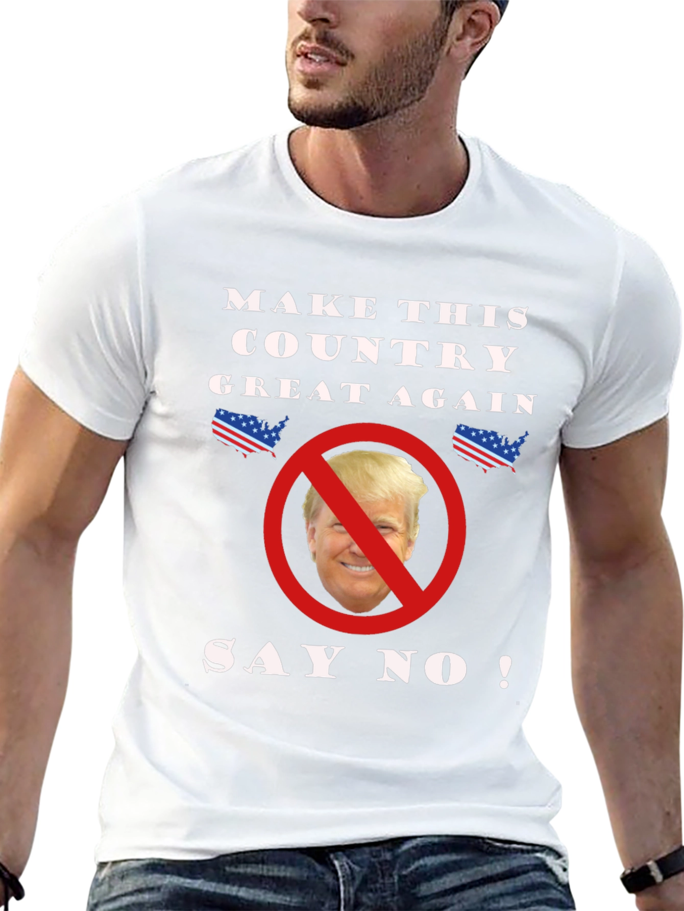 Anti-Trump T-Shirt - Say No!