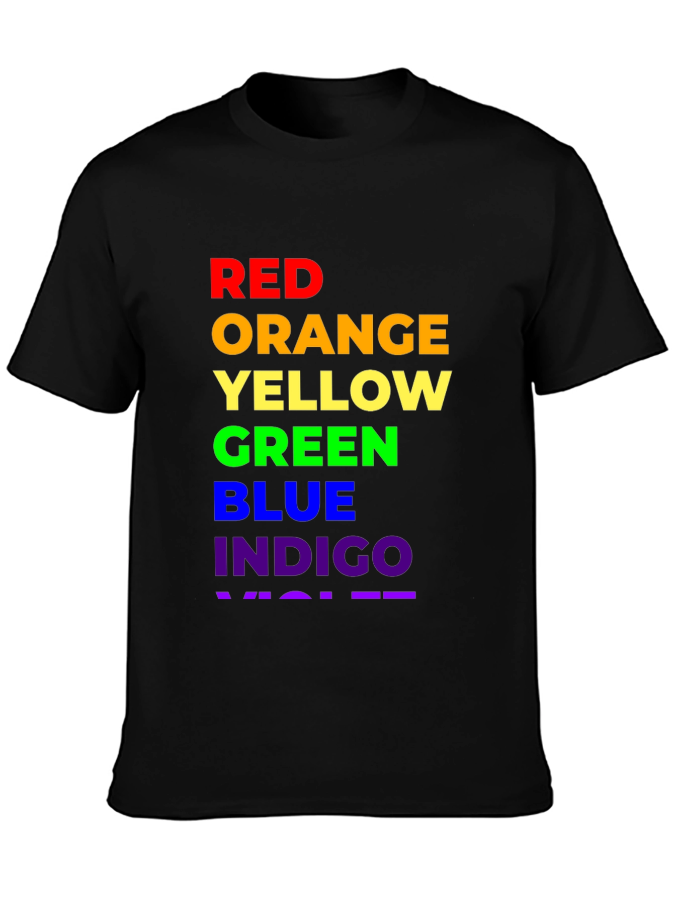 Rainbow Pride Colors T-Shirt