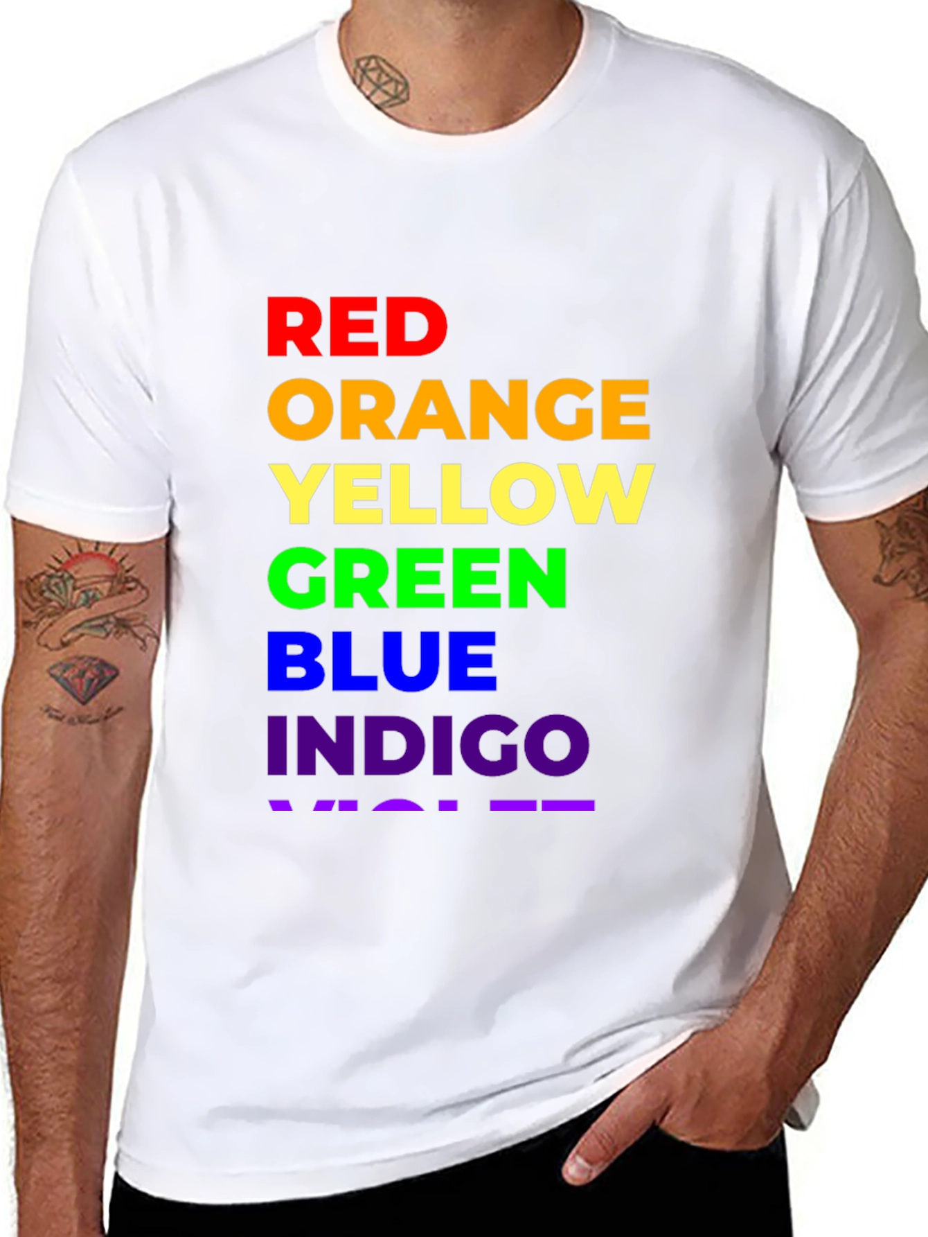 Rainbow Pride Colors T-Shirt