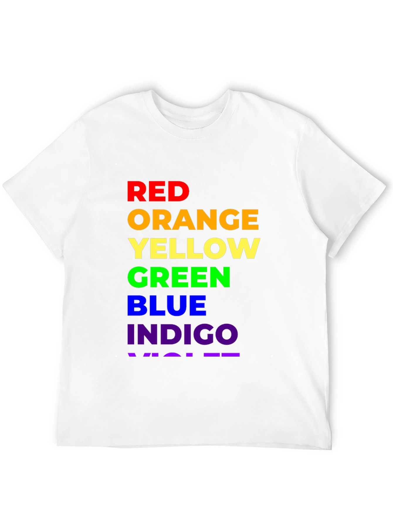 Rainbow Pride Colors T-Shirt