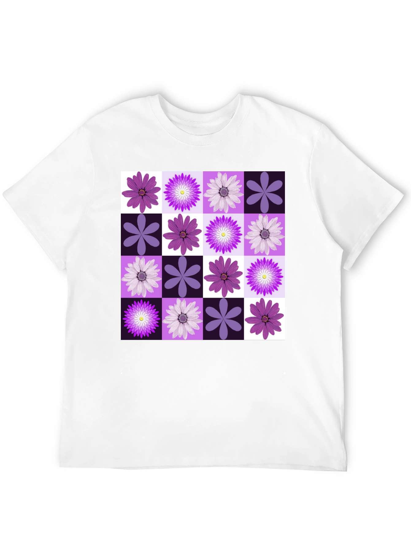 Floral Pattern T-Shirt