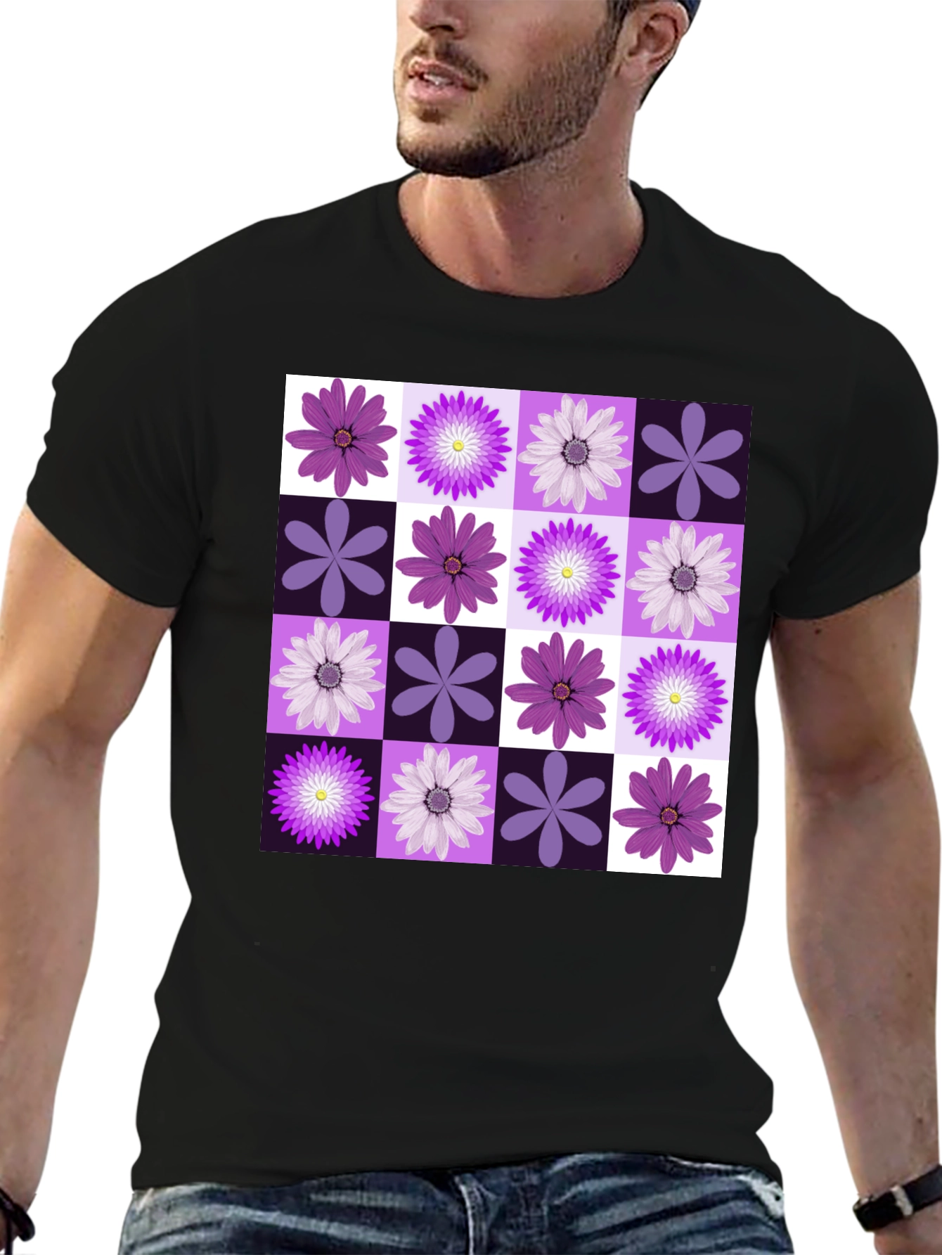 Floral Pattern T-Shirt