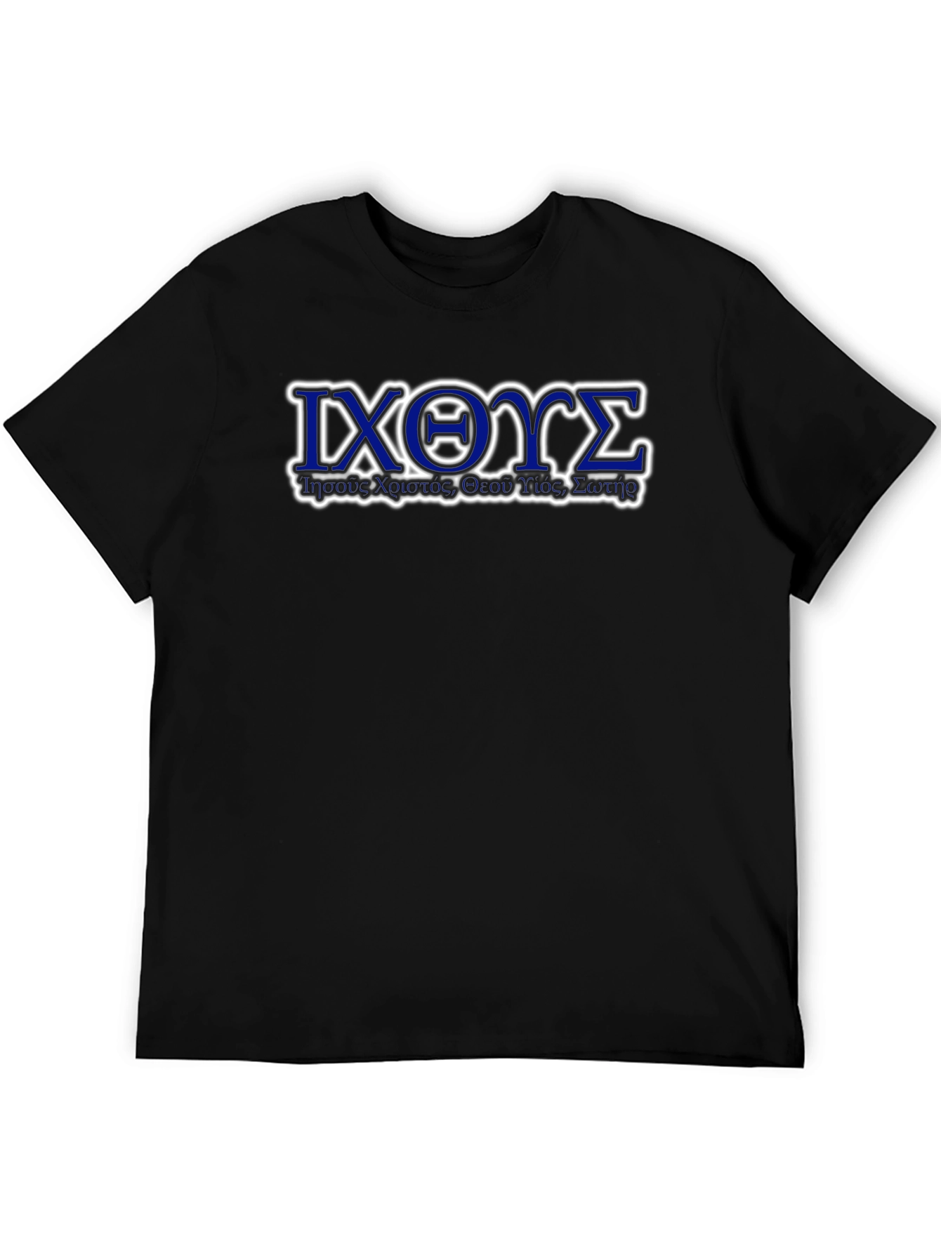 IXOYΣ Black T-Shirt