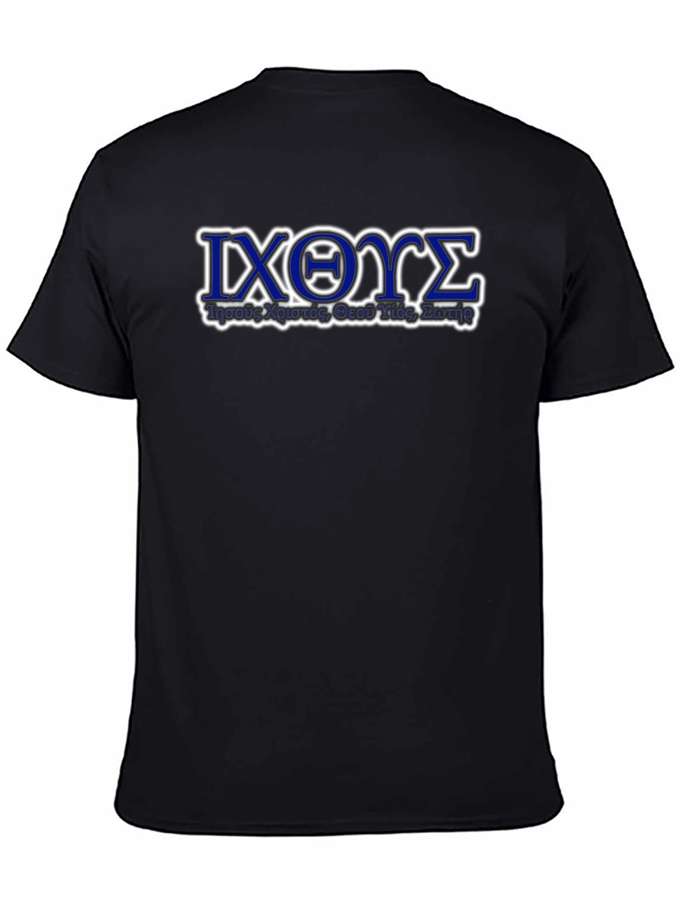 IXOYΣ Black T-Shirt