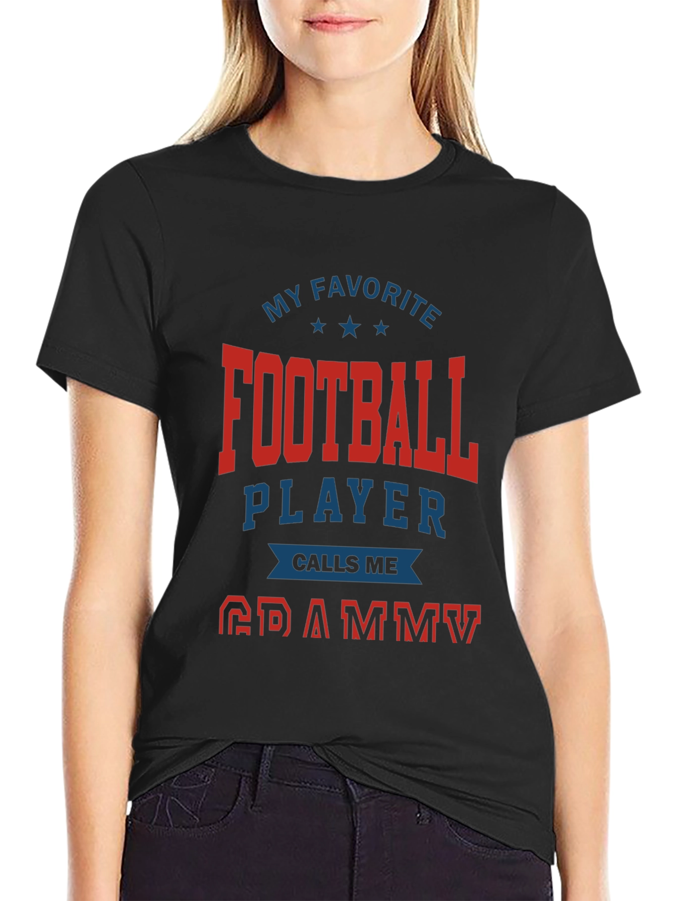 Football Grammy T-Shirt - My Favorite Player