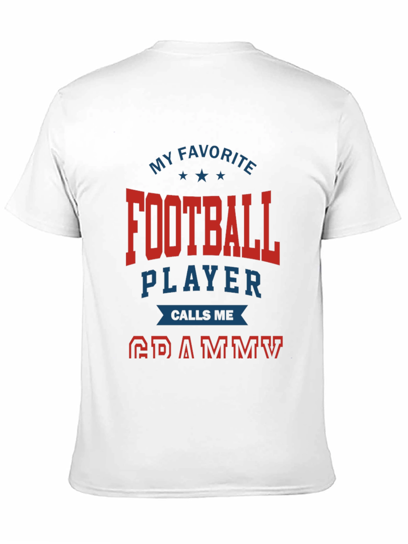 Football Grammy T-Shirt - My Favorite Player