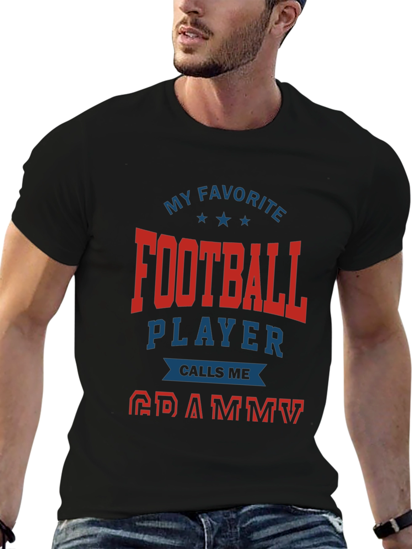 Football Grammy T-Shirt - My Favorite Player