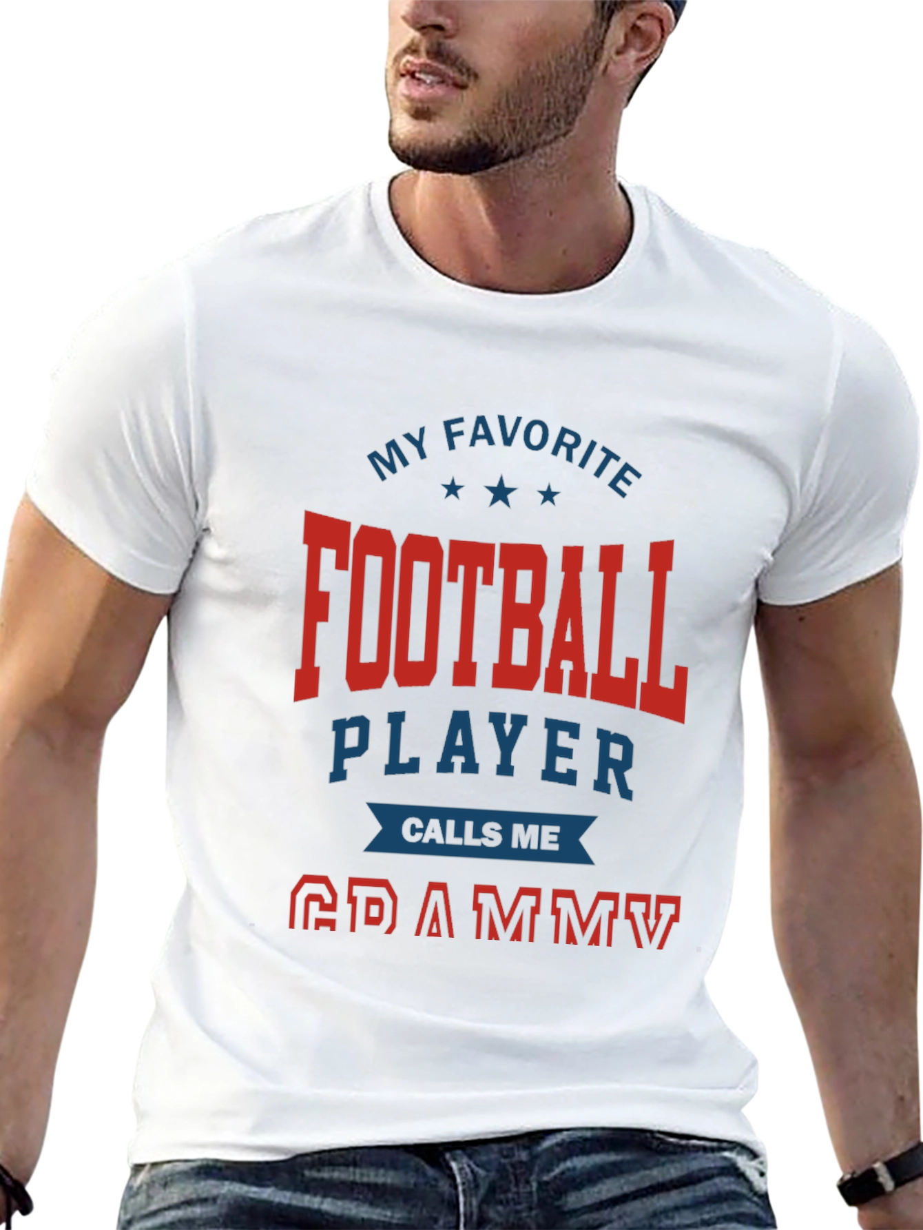 Football Grammy T-Shirt - My Favorite Player