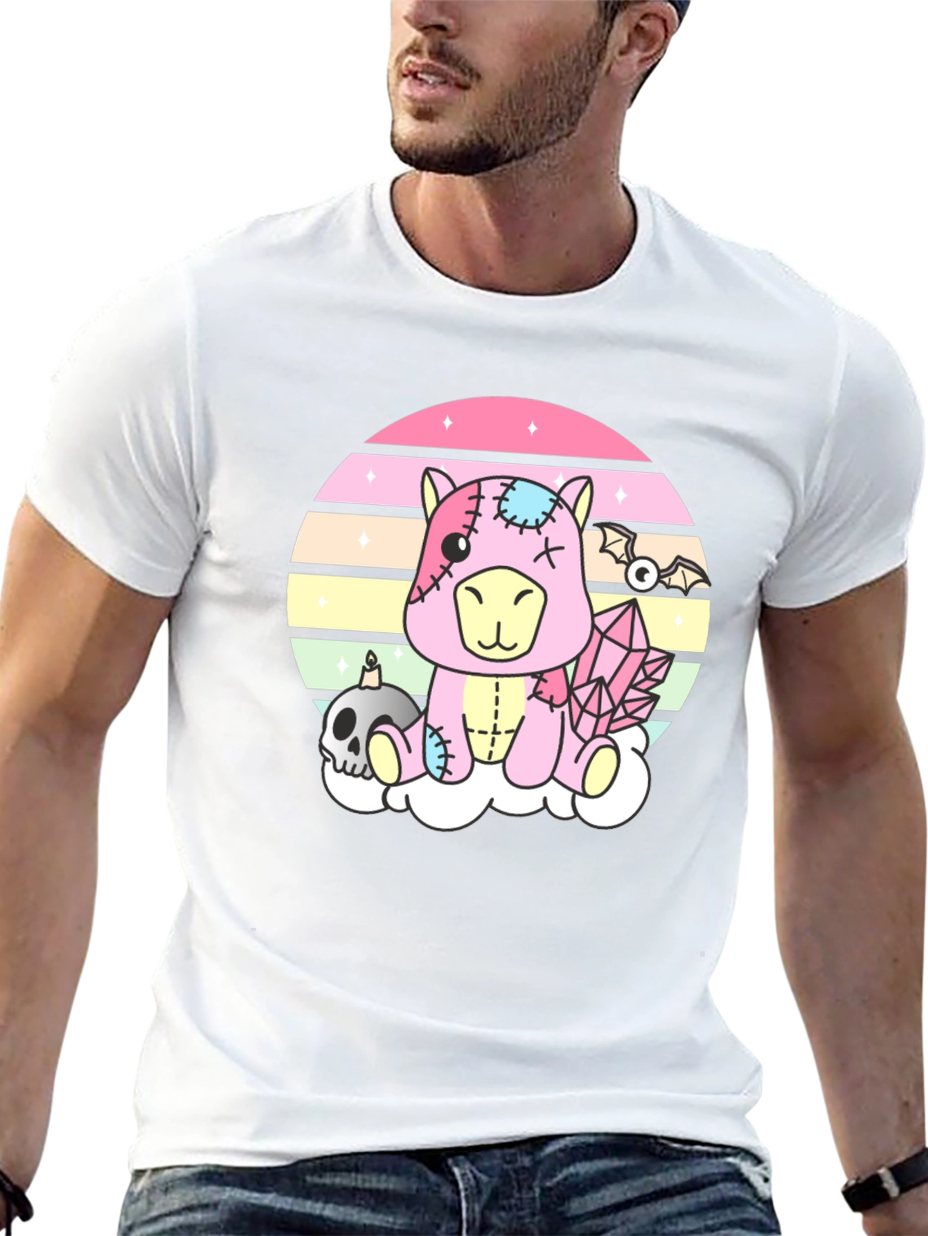 Pastel Goth Zombie Unicorn T-Shirt