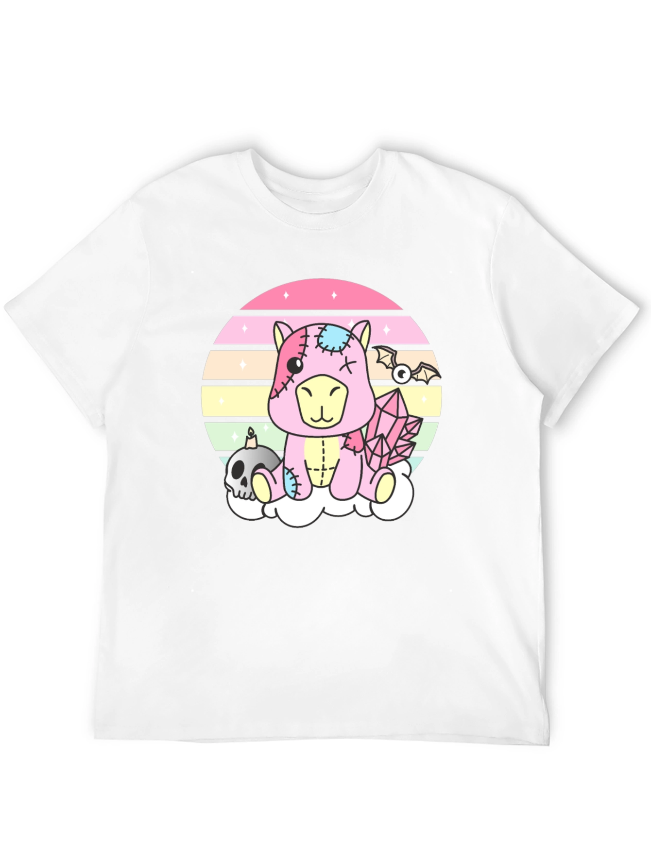 Pastel Goth Zombie Unicorn T-Shirt