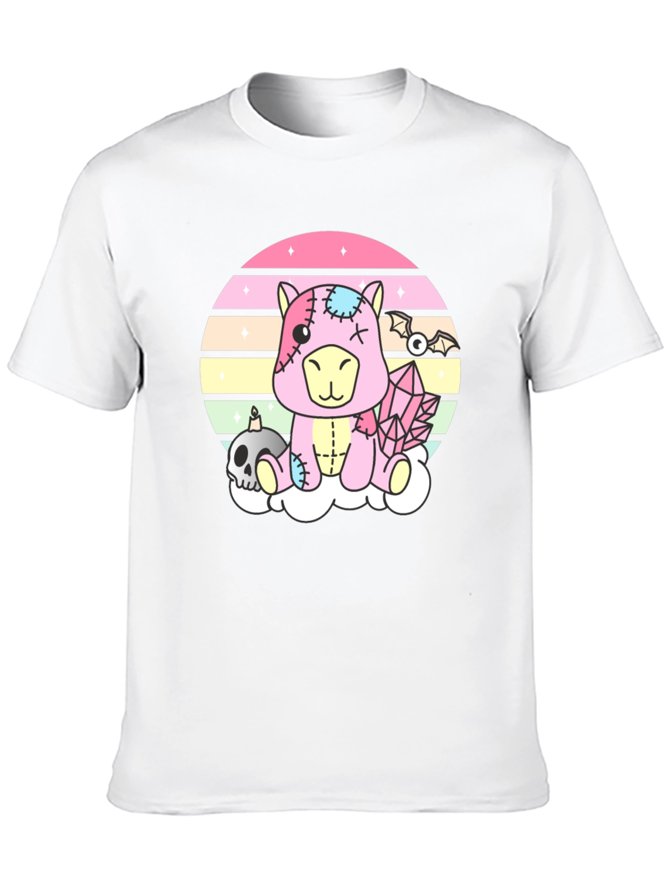 Pastel Goth Zombie Unicorn T-Shirt