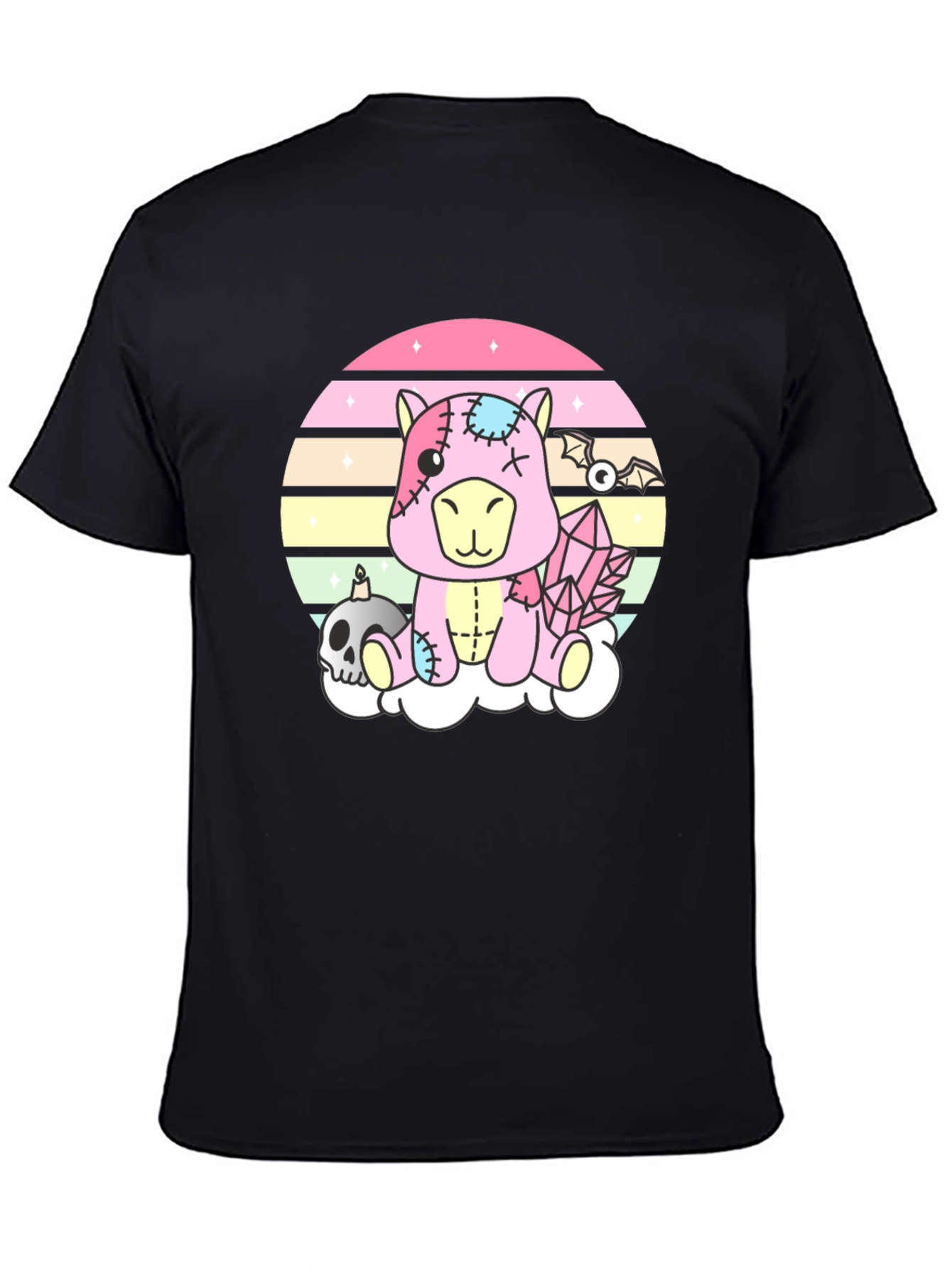 Pastel Goth Zombie Unicorn T-Shirt