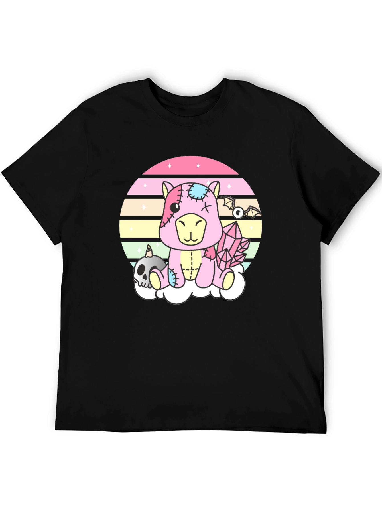 Pastel Goth Zombie Unicorn T-Shirt