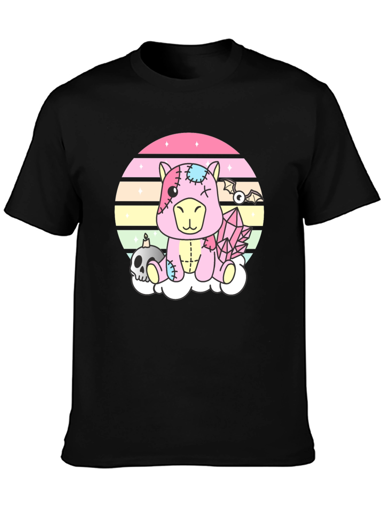 Pastel Goth Zombie Unicorn T-Shirt