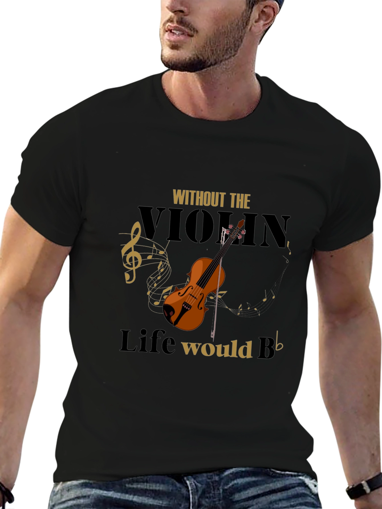 Violin Life T-Shirt - Musical Humor Tee