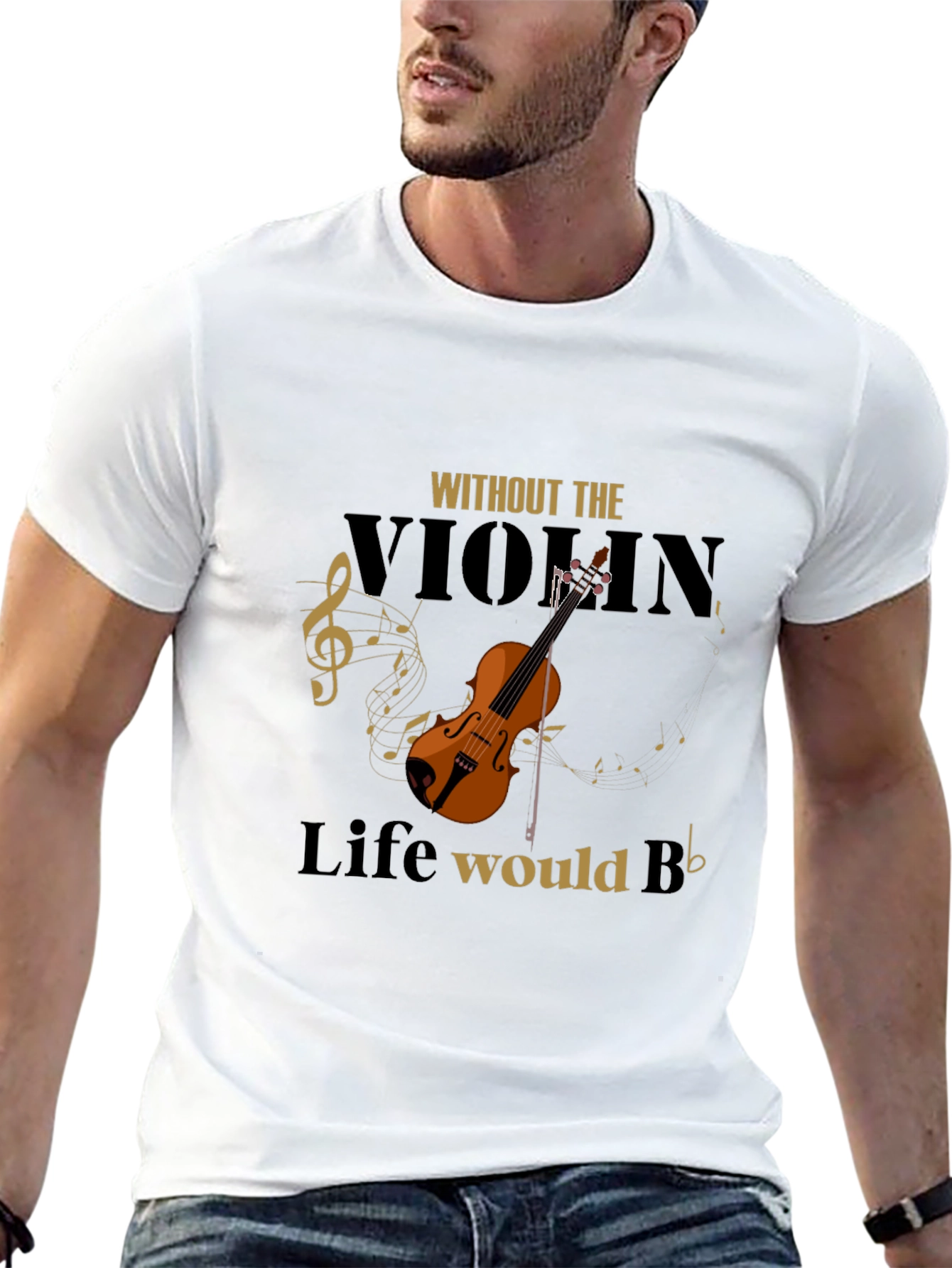 Violin Life T-Shirt - Musical Humor Tee
