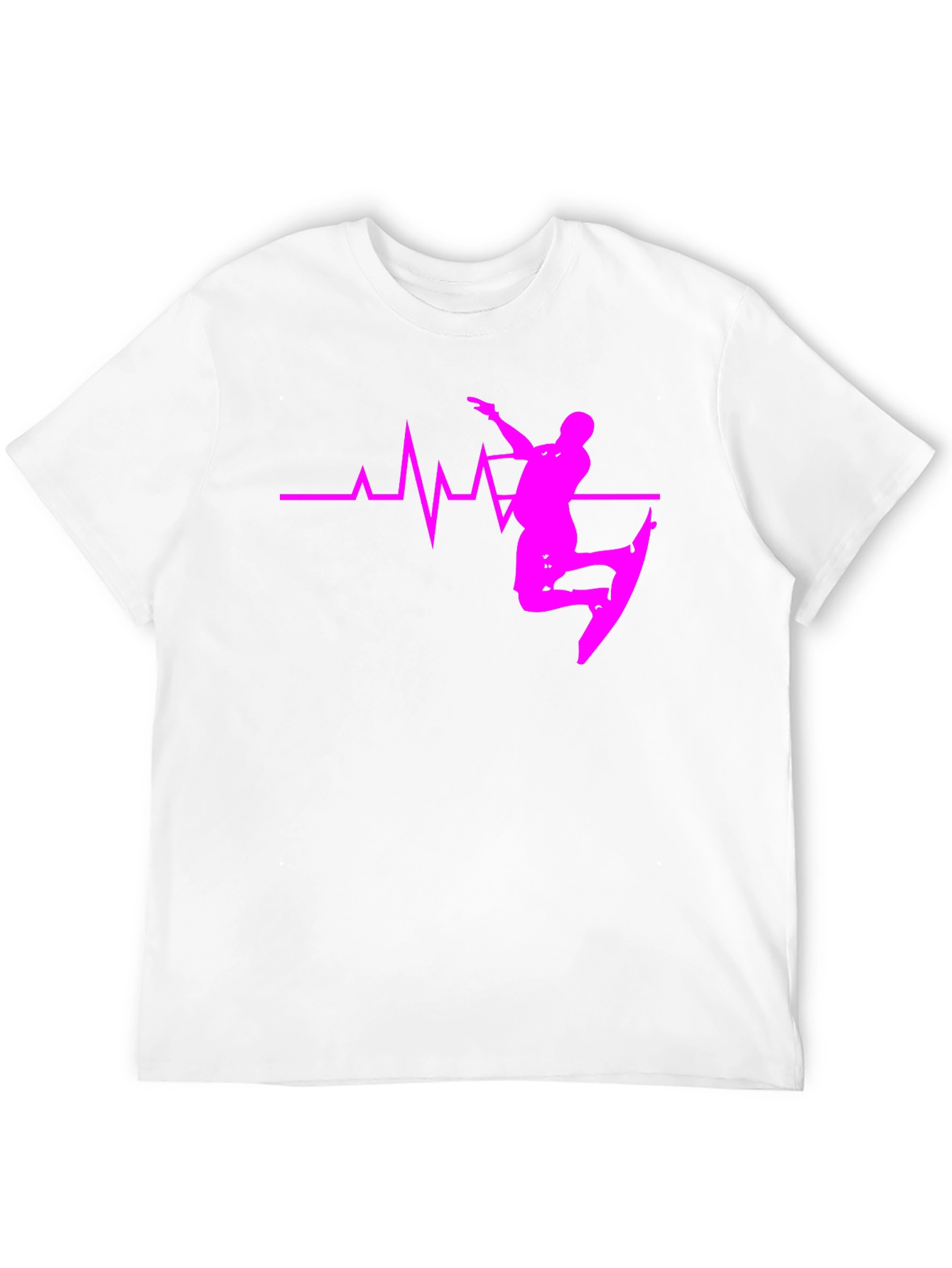 Wakeboard Heartbeat Graphic Tee