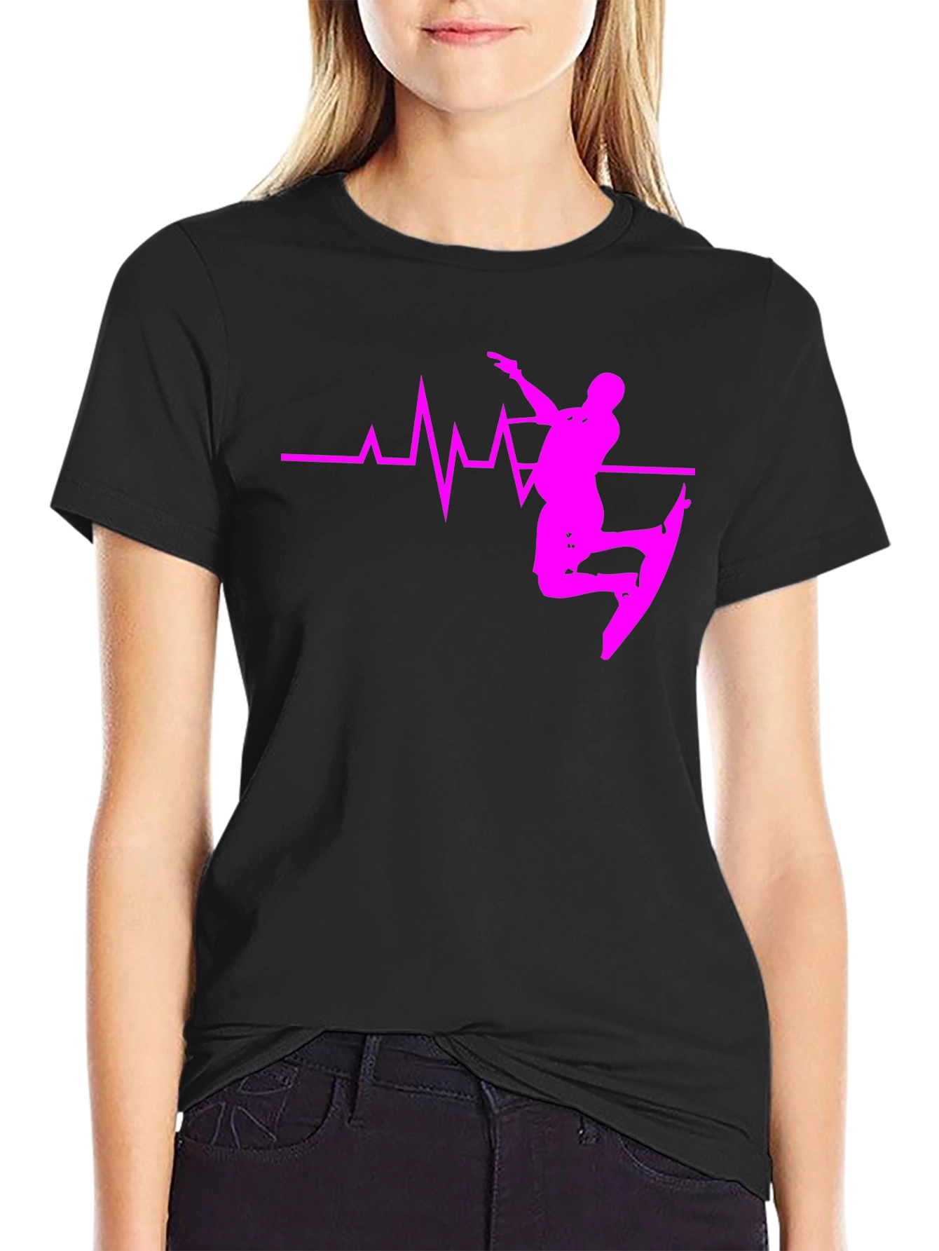 Wakeboard Heartbeat Graphic Tee