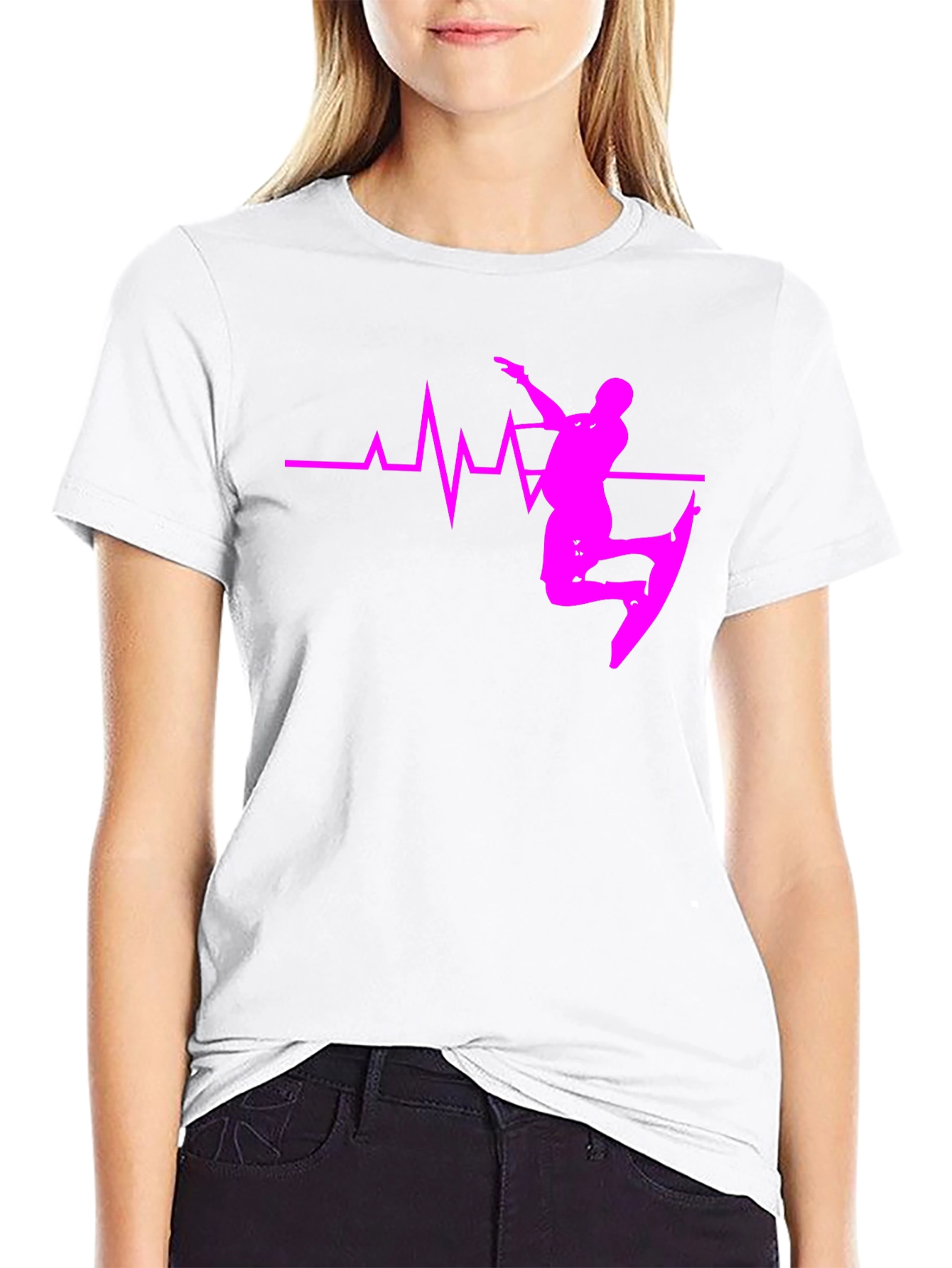 Wakeboard Heartbeat Graphic Tee