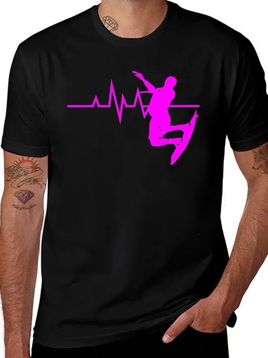 Wakeboard Heartbeat Graphic Tee