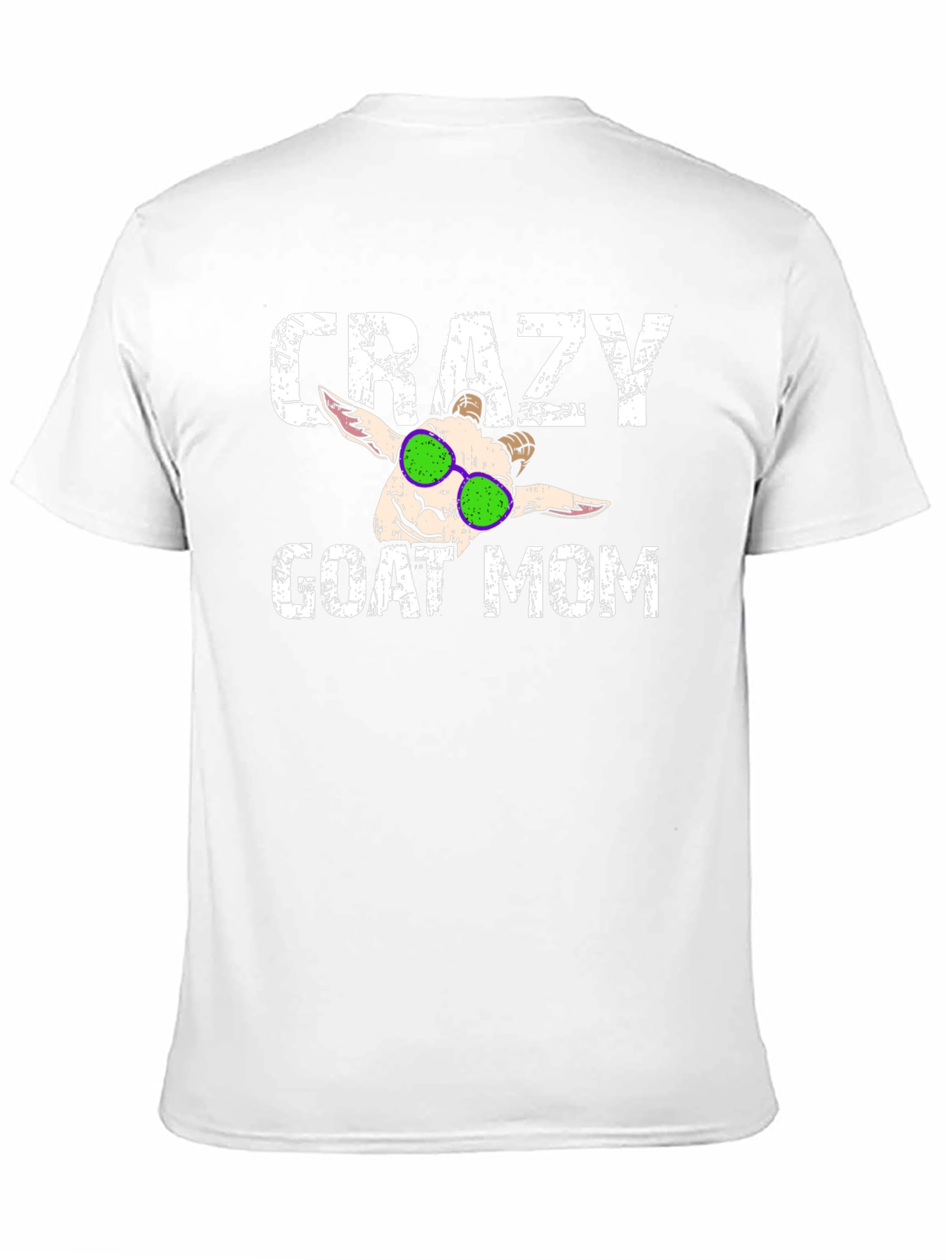 Crazy Goat Mom T-Shirt - Funny Animal Lover Tee