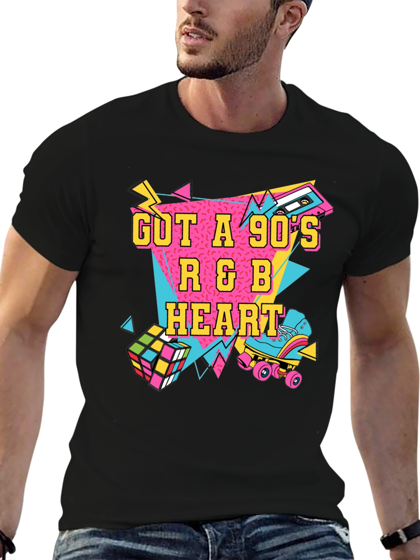 90s R&B Heart Graphic Tee