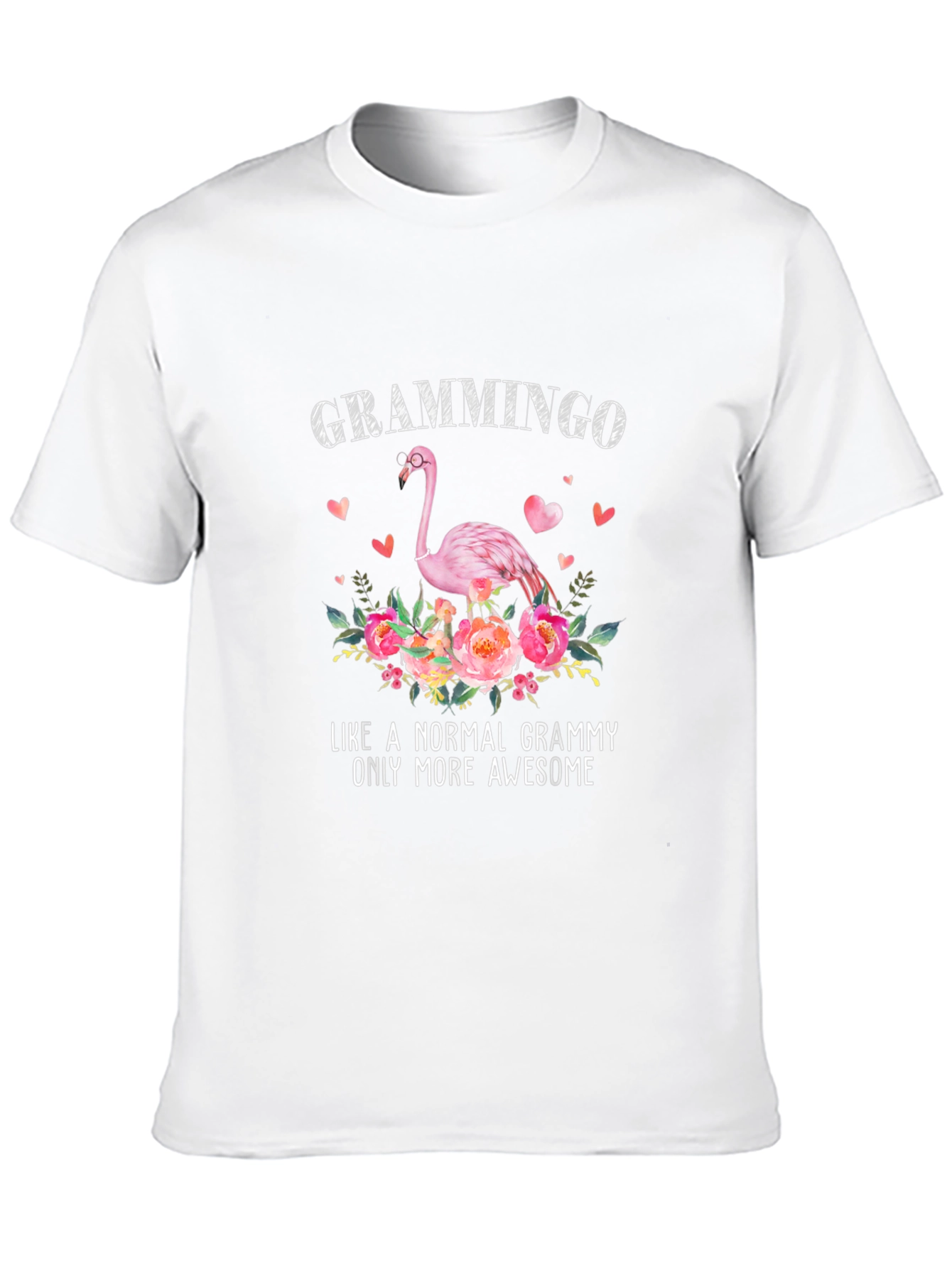 Grammingo T-Shirt - Awesome Grammy Flamingo Tee