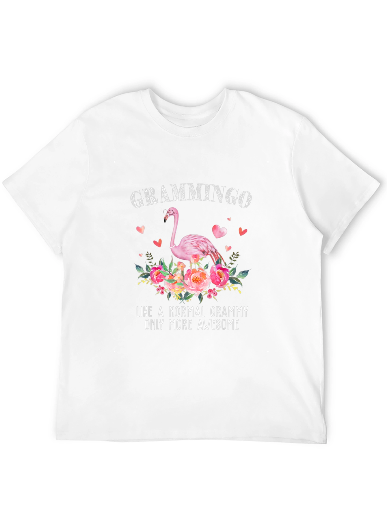 Grammingo T-Shirt - Awesome Grammy Flamingo Tee
