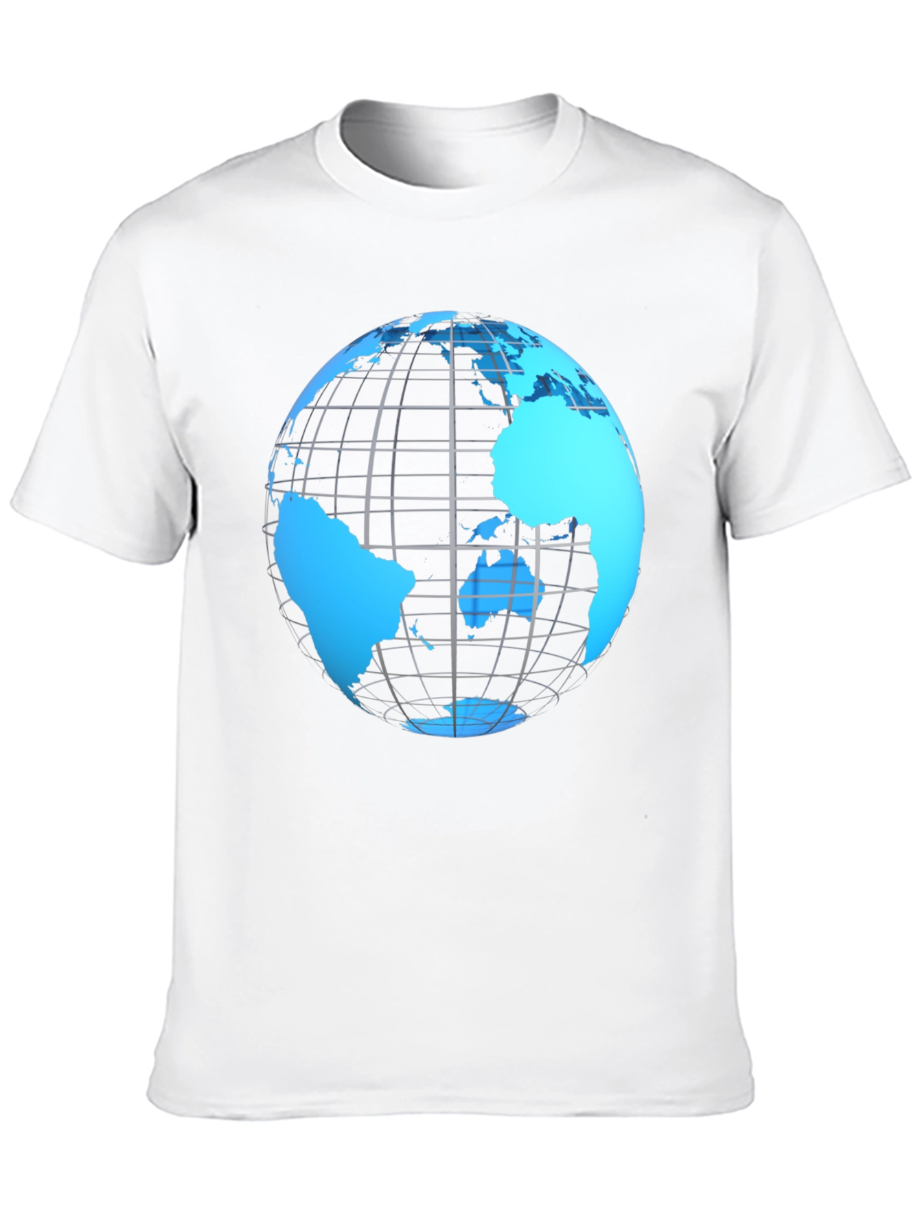 World Globe Graphic Tee - Black