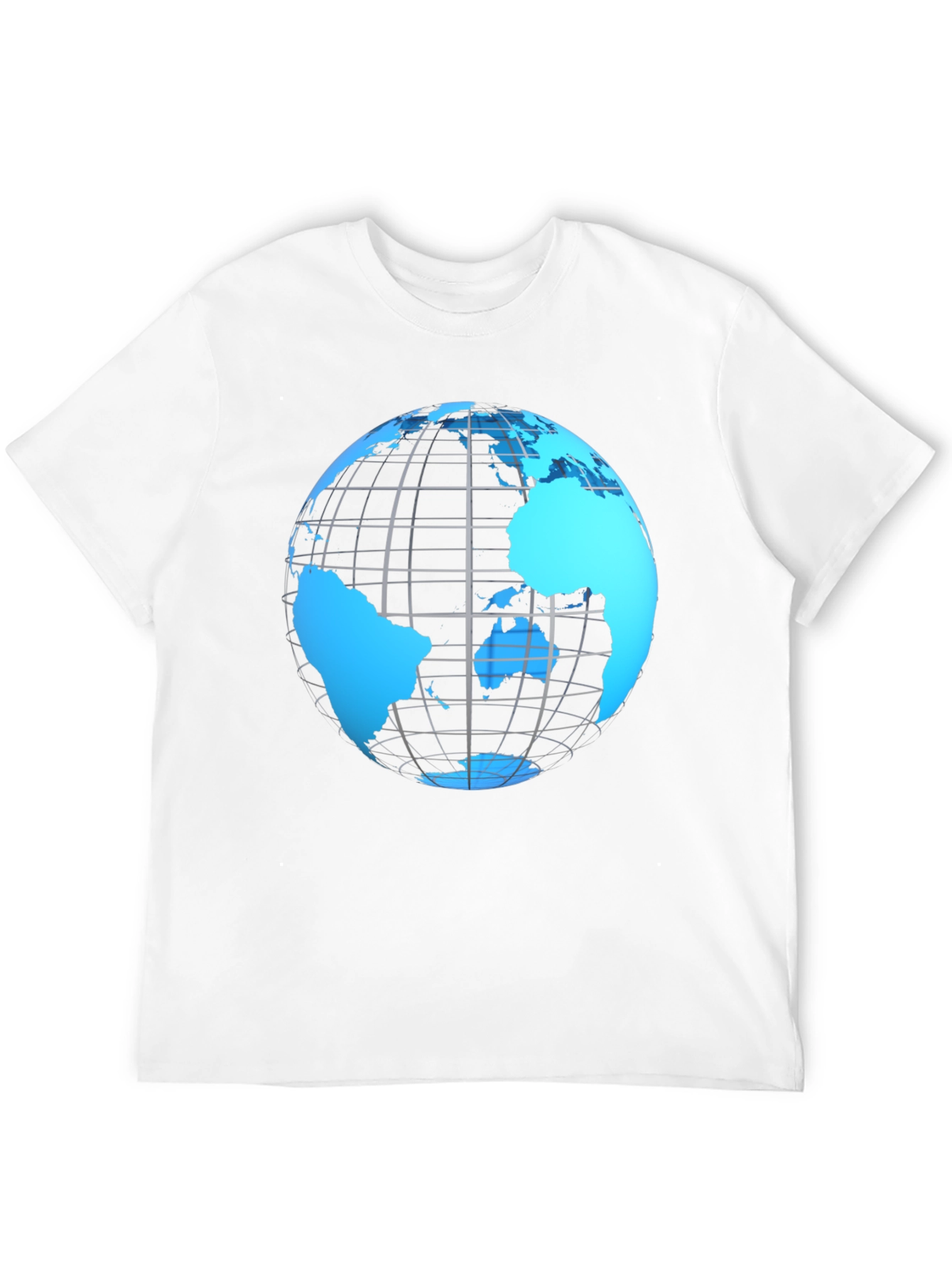 World Globe Graphic Tee - Black