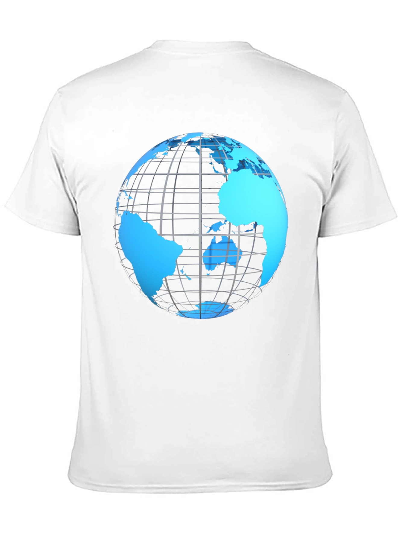 World Globe Graphic Tee - Black