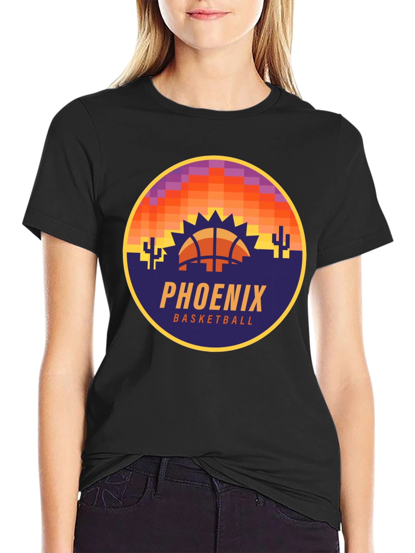 Phoenix Basketball Graphic T-Shirt
