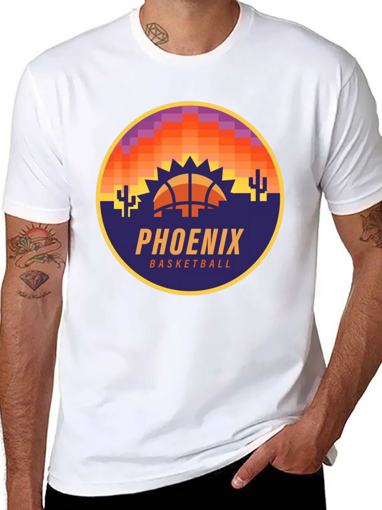 Phoenix Basketball Graphic T-Shirt