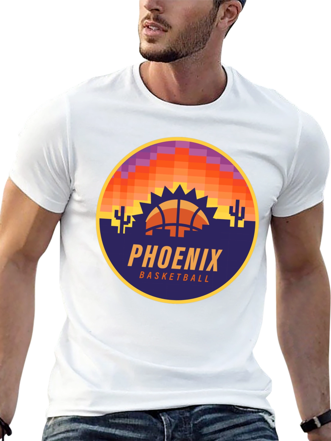 Phoenix Basketball Graphic T-Shirt
