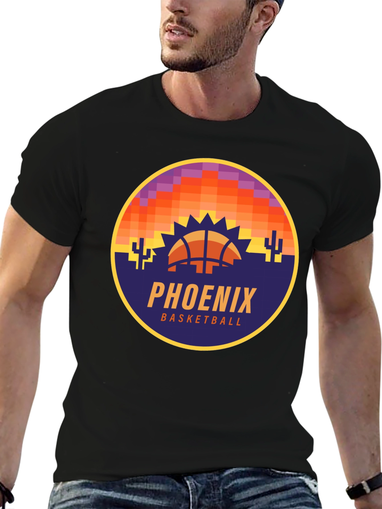 Phoenix Basketball Graphic T-Shirt