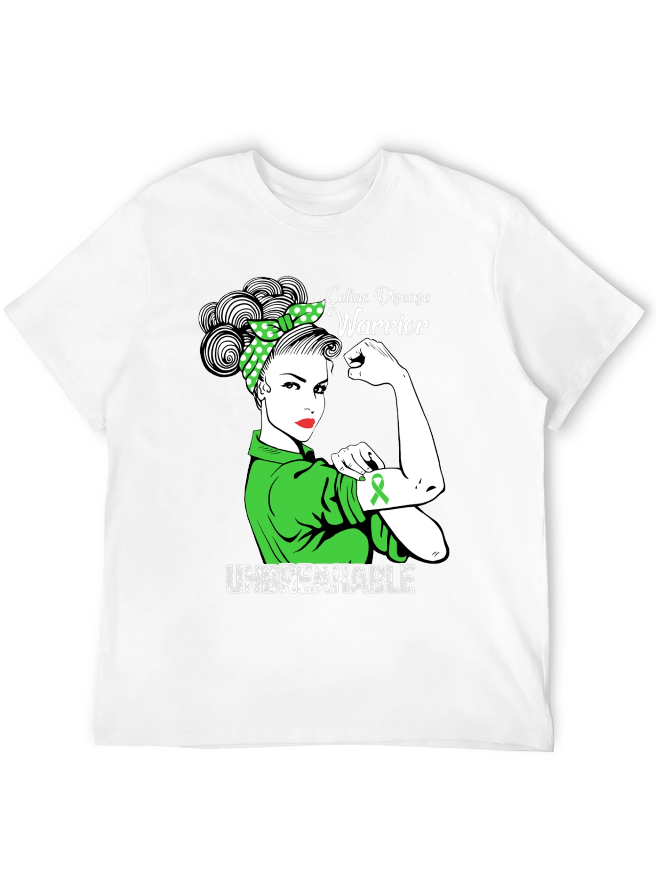 Celiac Disease Warrior T-Shirt - Unbreakable Awareness