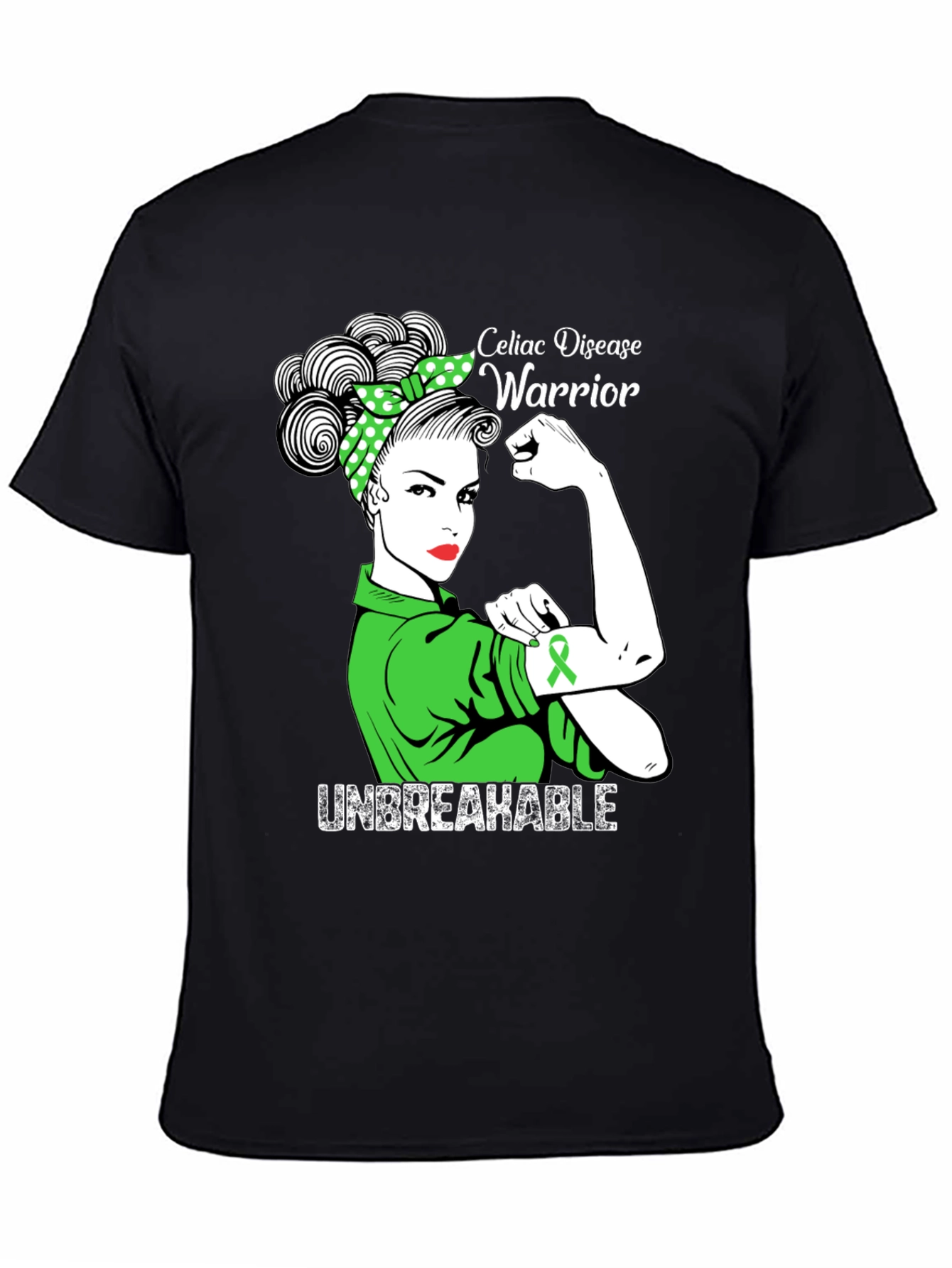 Celiac Disease Warrior T-Shirt - Unbreakable Awareness
