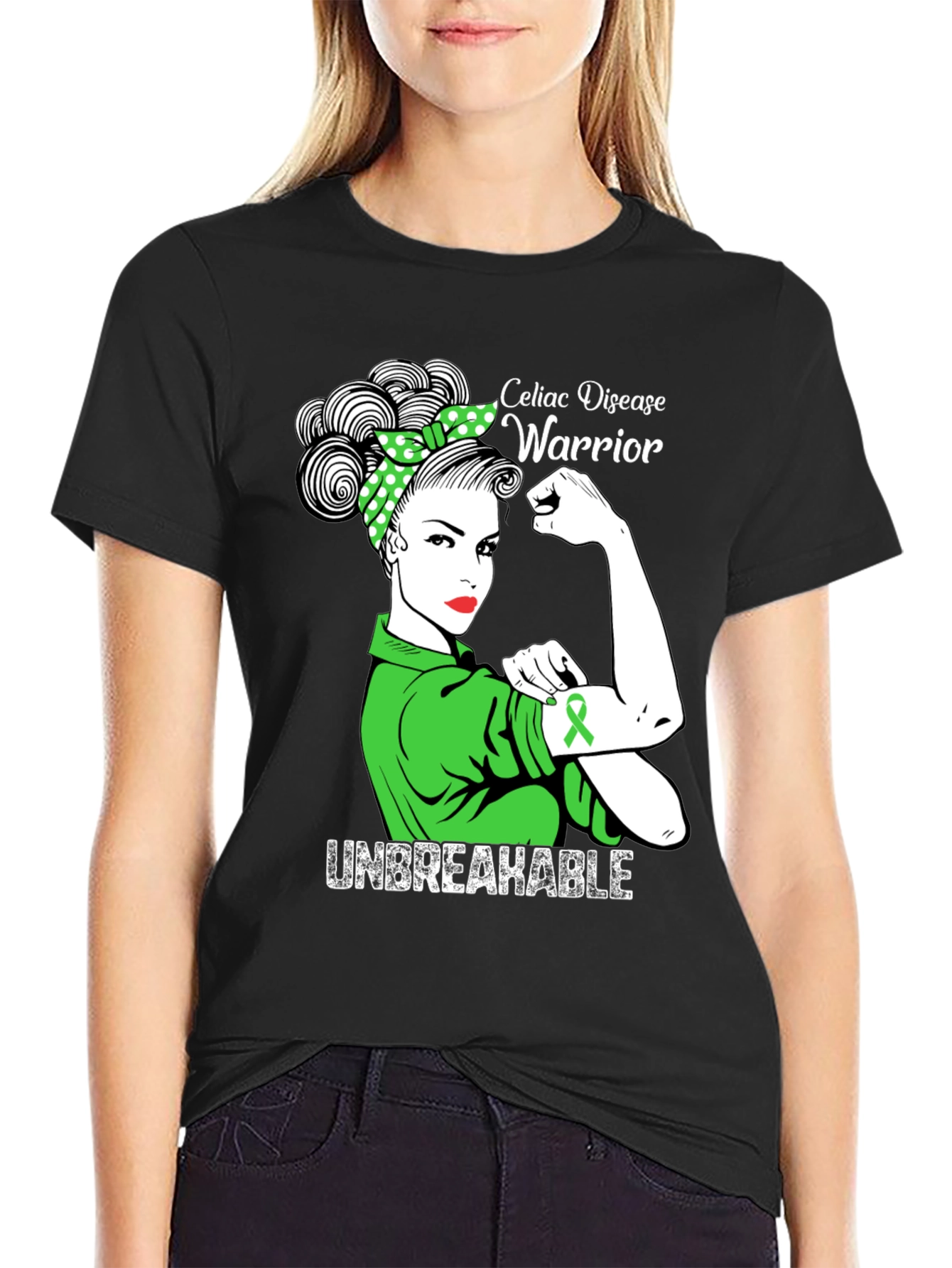 Celiac Disease Warrior T-Shirt - Unbreakable Awareness