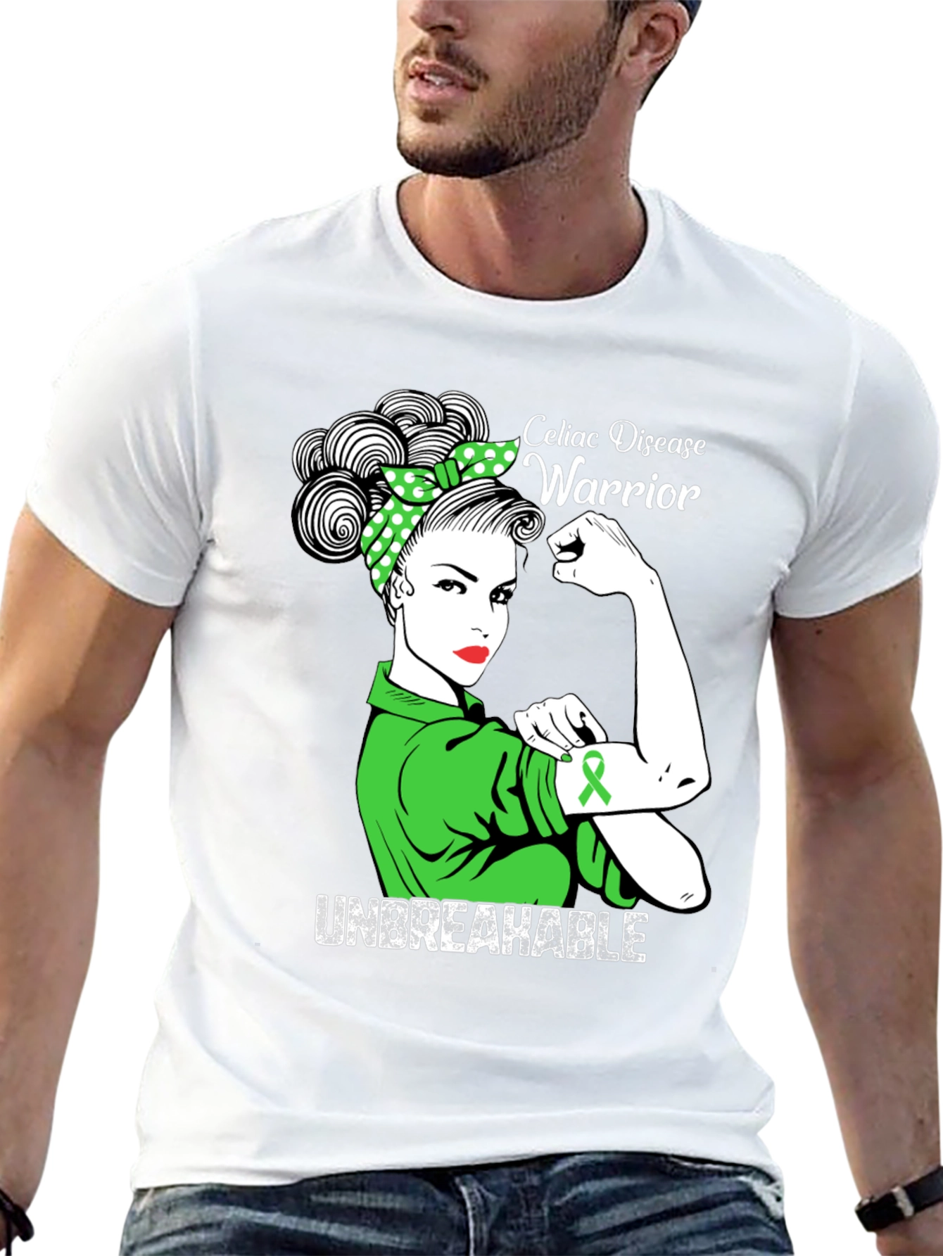 Celiac Disease Warrior T-Shirt - Unbreakable Awareness