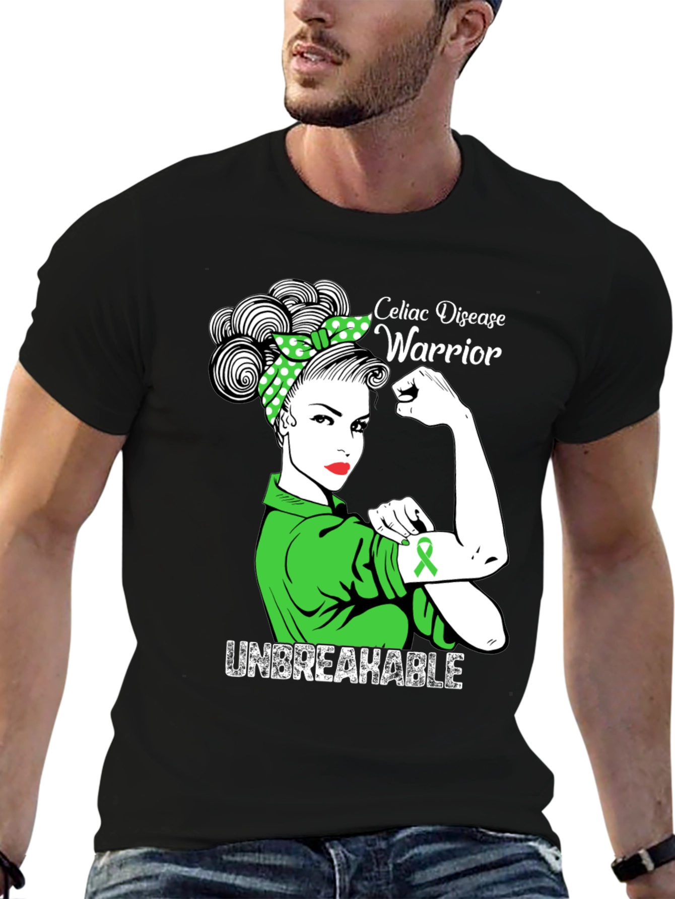 Celiac Disease Warrior T-Shirt - Unbreakable Awareness