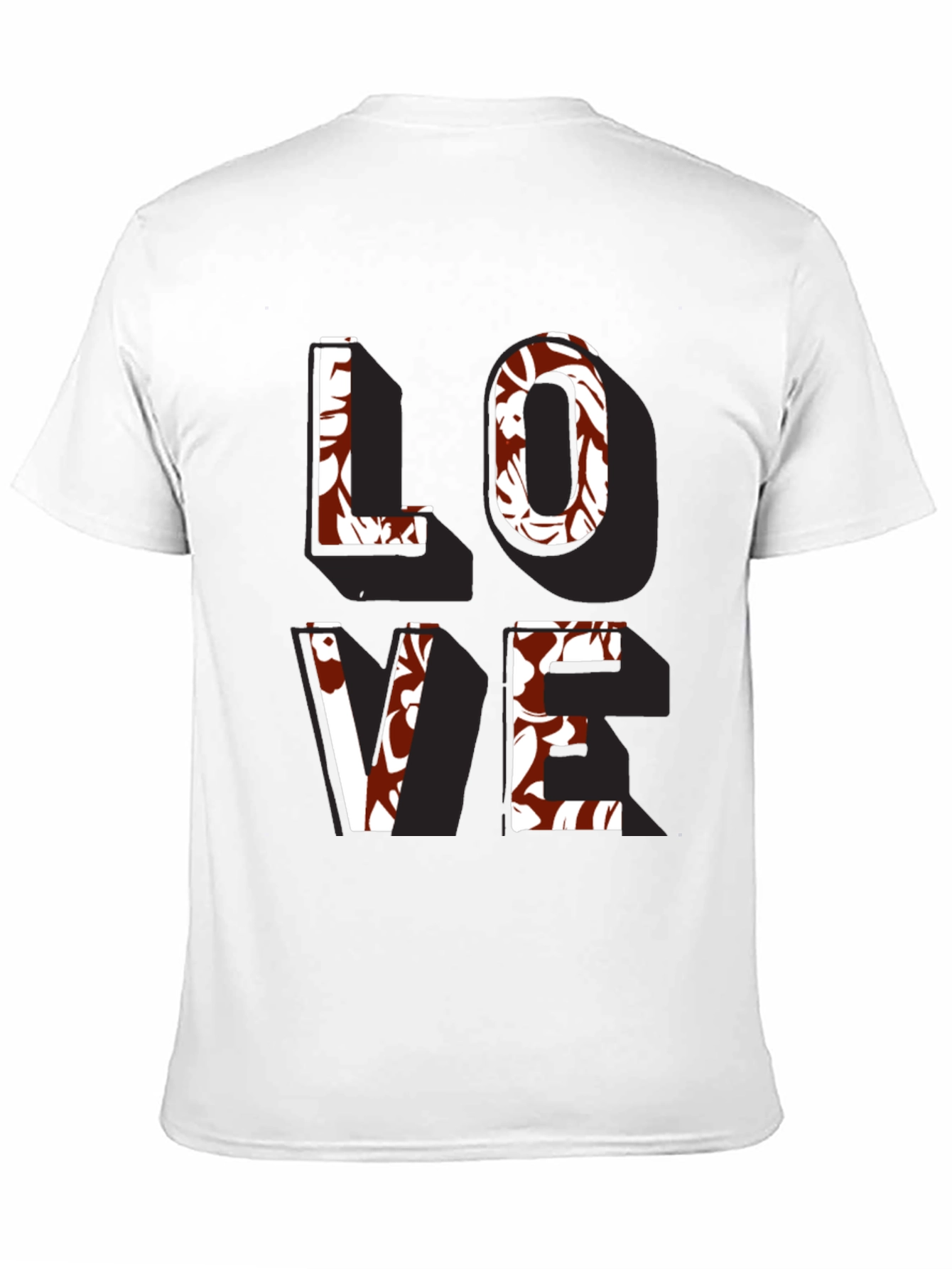 Floral Love T-Shirt - Stylish Graphic Tee