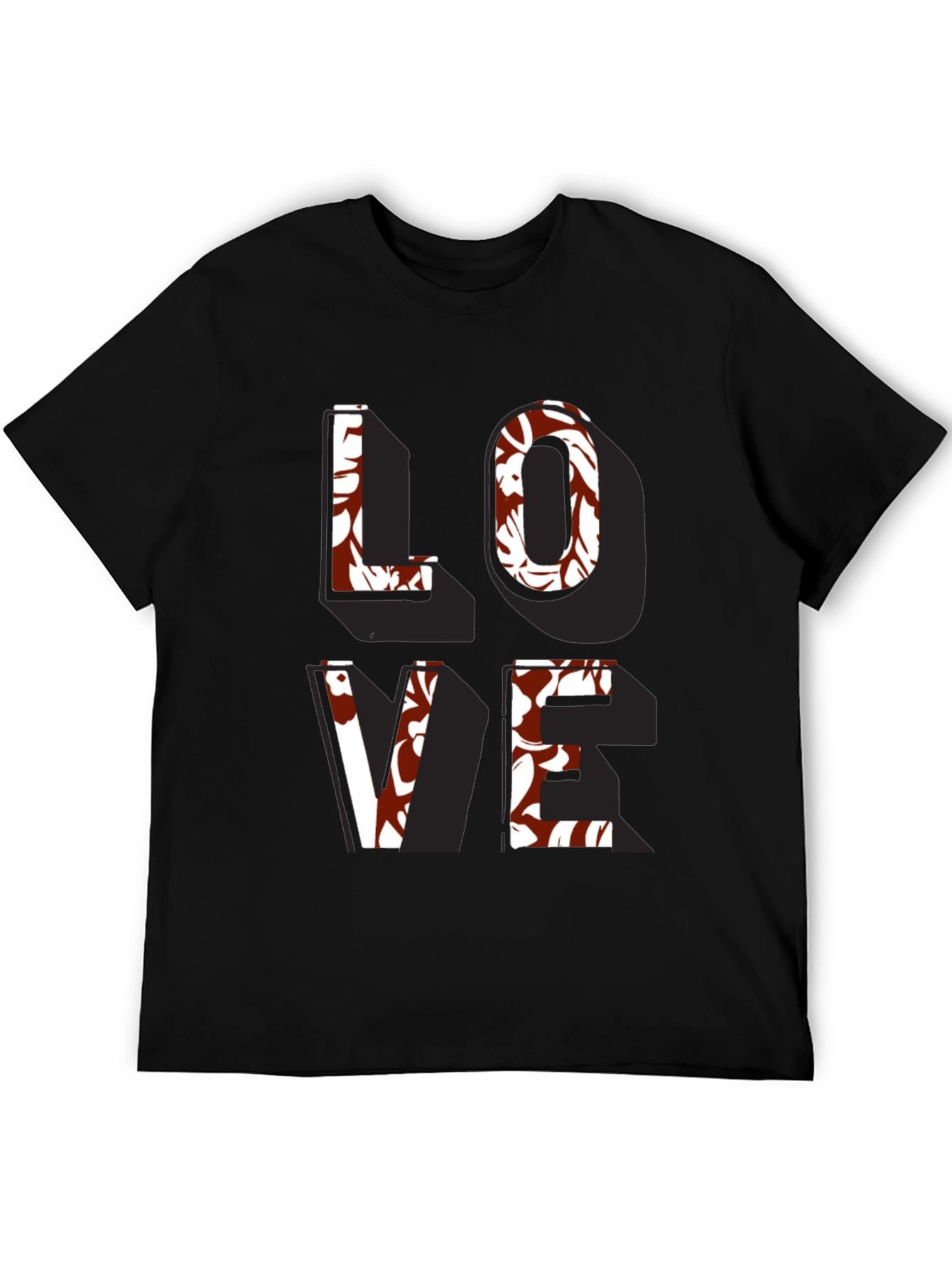 Floral Love T-Shirt - Stylish Graphic Tee