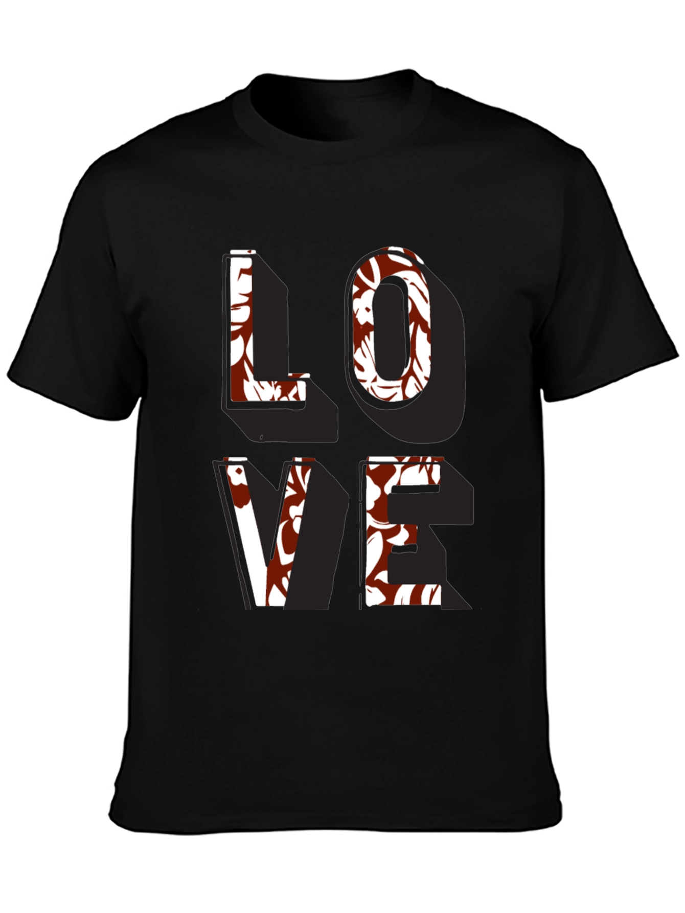 Floral Love T-Shirt - Stylish Graphic Tee