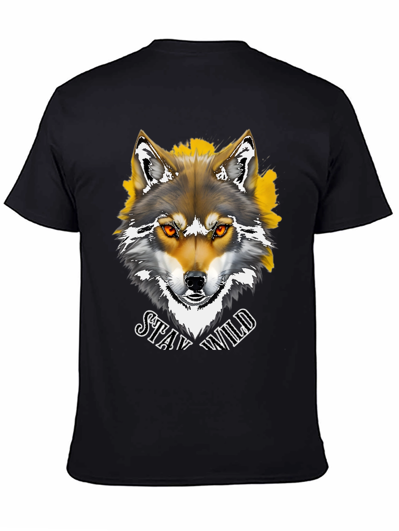 Stay Wild Wolf Graphic Tee